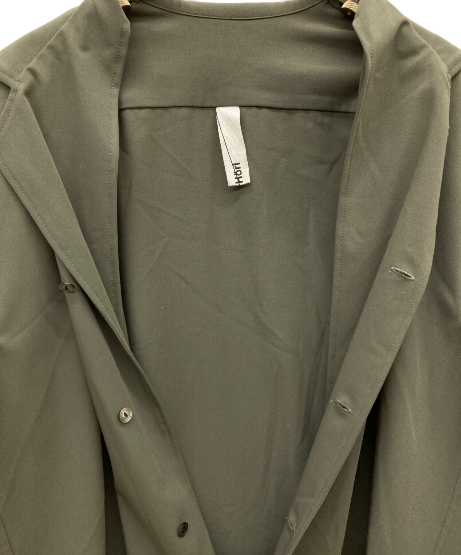 中古・古着通販】Edwina Horl (エドウィナ ホール) open collar shirts 