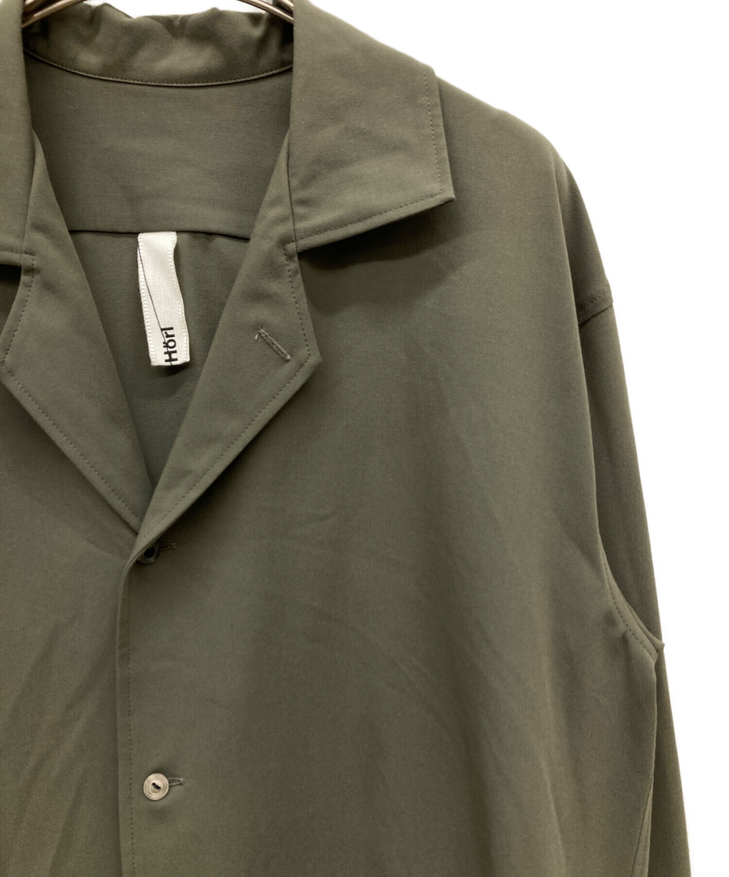 中古・古着通販】Edwina Horl (エドウィナ ホール) open collar shirts 