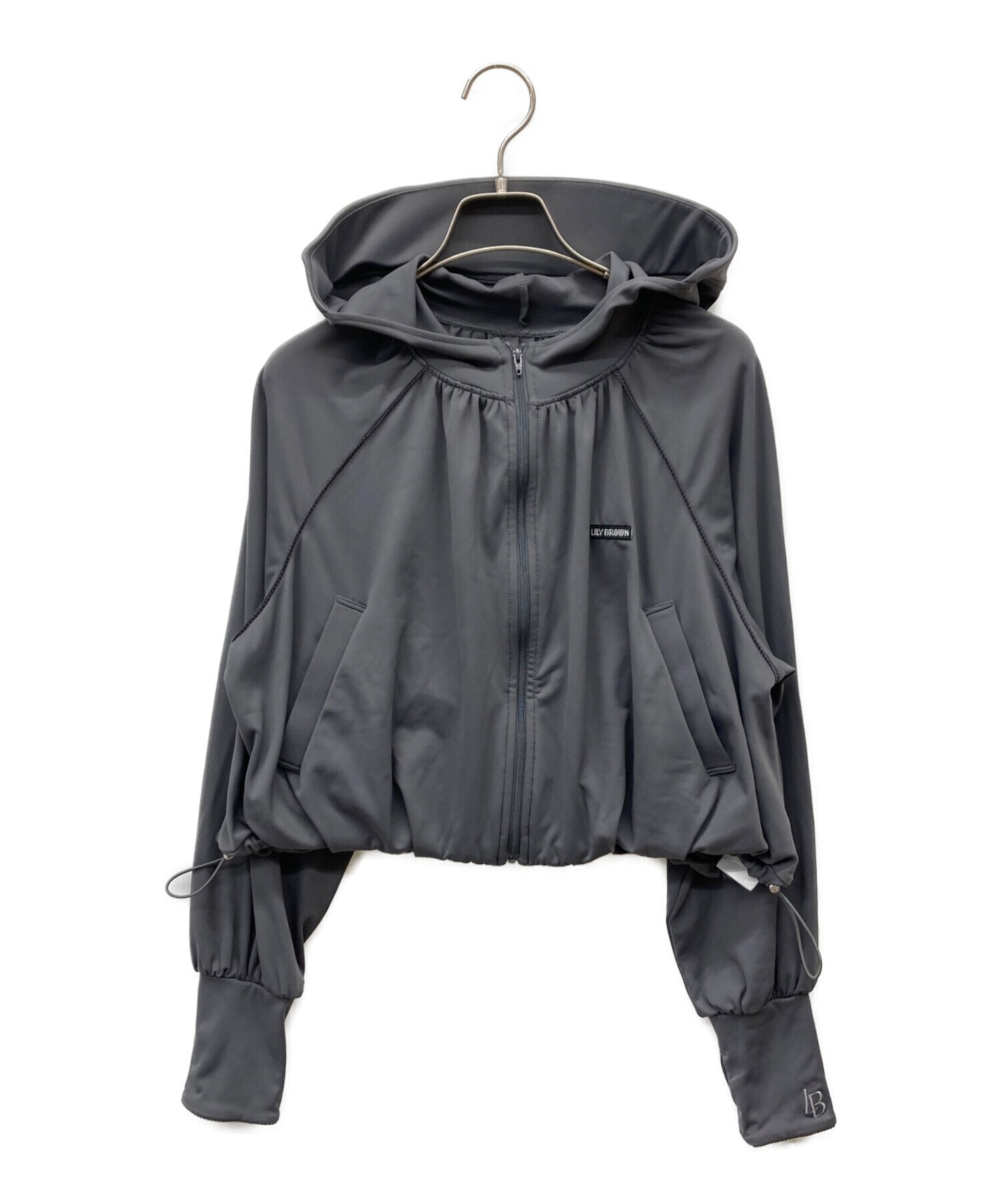 LILYBROWN グレーアウター 中古・古着通販】Lily Brown (リリーブラウン) UVカット サンガード