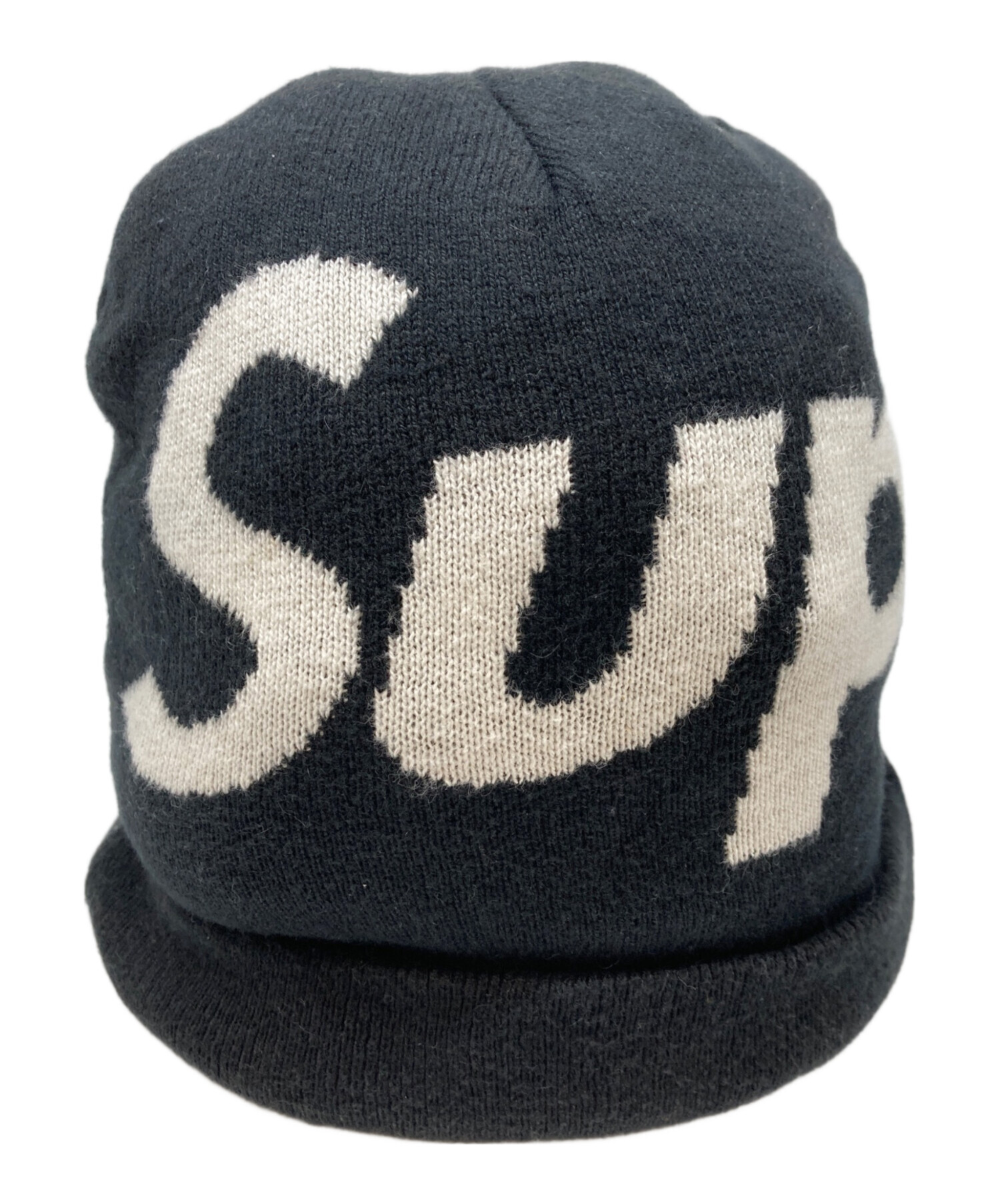 中古・古着通販】SUPREME (シュプリーム) Big Logo Beanie ブラック