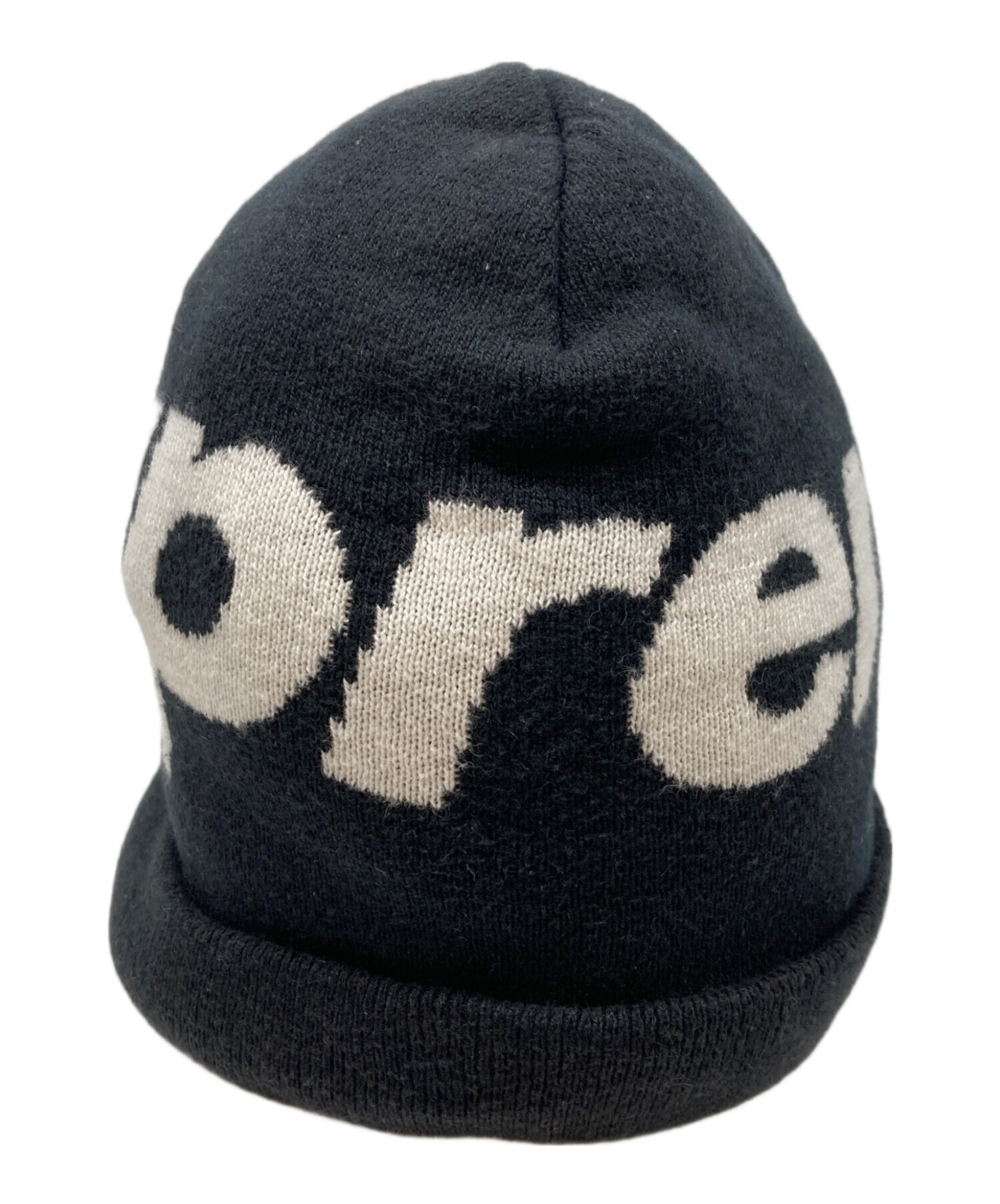 中古・古着通販】SUPREME (シュプリーム) Big Logo Beanie ブラック