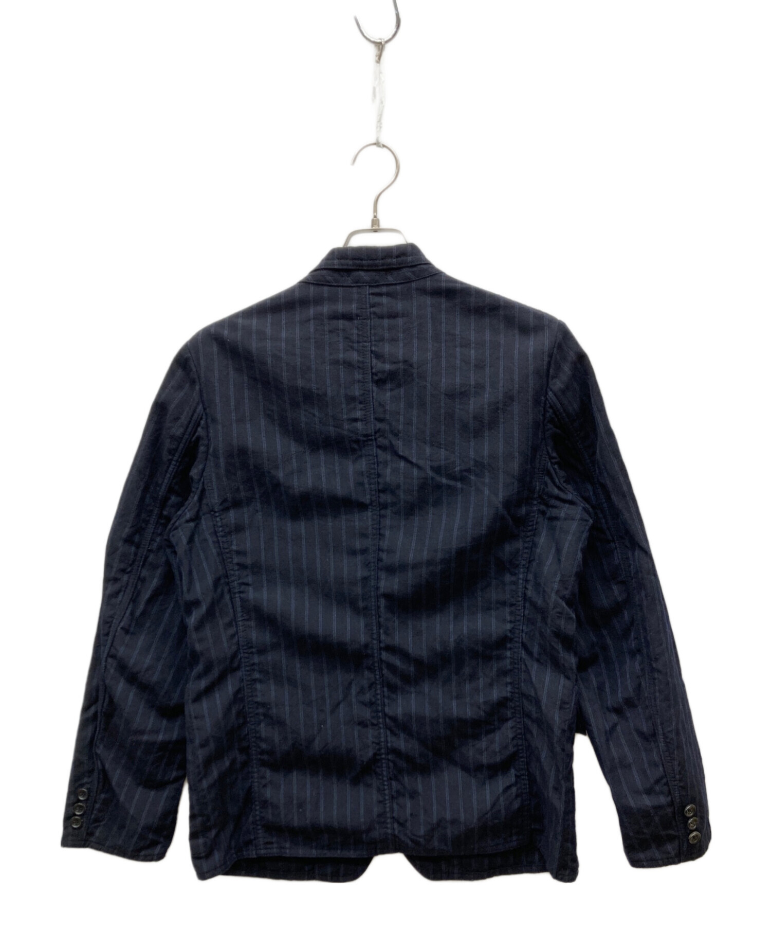 AD2006 コムデギャルソンオム　ストライプジャケット　Ｌ 中古・古着通販】COMME des GARCONS HOMME (コムデギャルソン オム