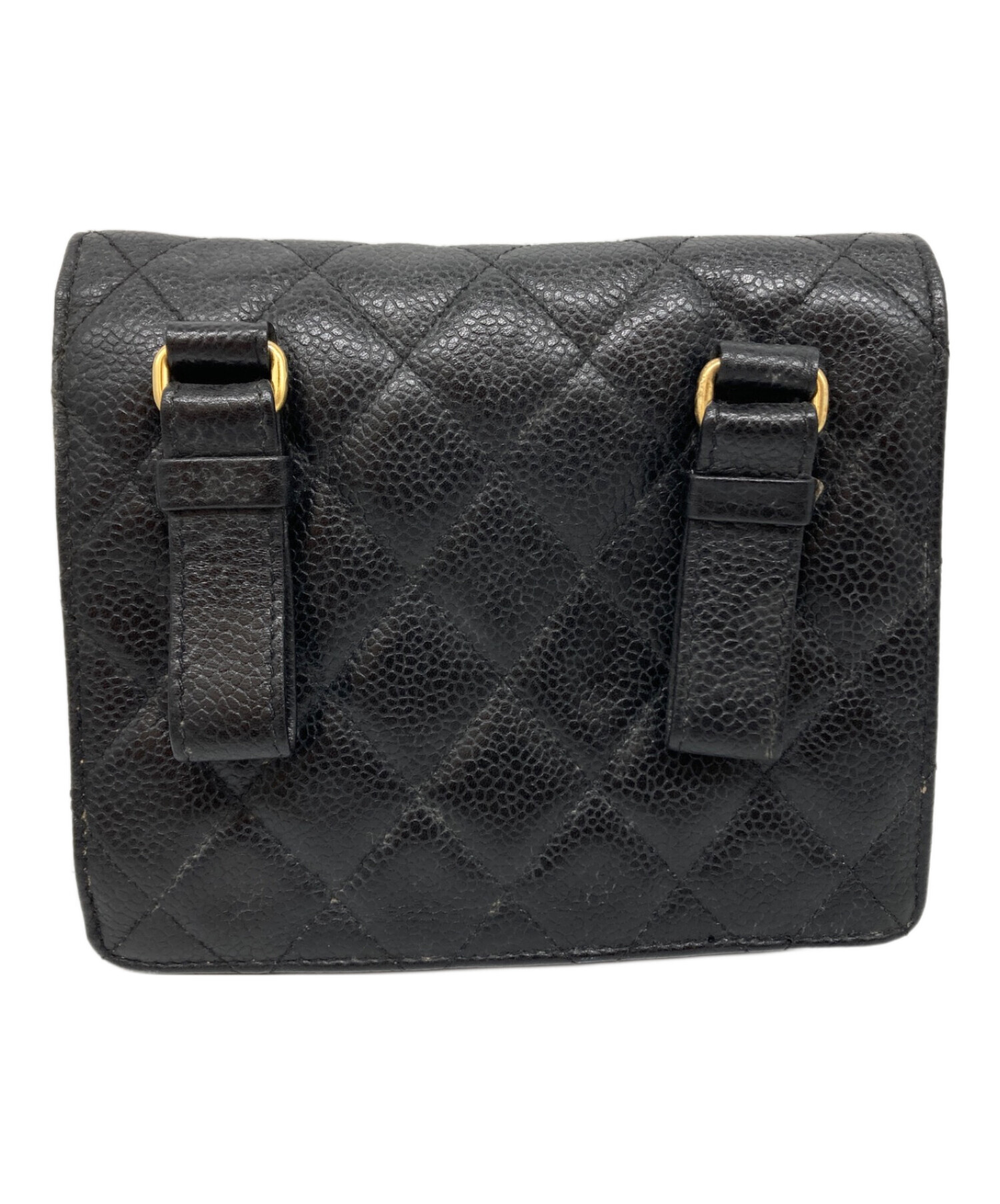 CHANEL ウエストポーチ 中古・古着通販】CHANEL (シャネル) マトラッセウエストポーチ
