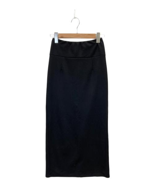 【新品タグ付き】YENN ADJUST SLIT SKIRT ブラック 38 中古・古着通販】YENN (イエン) ADJUST SLIT SKIRT ブラック サイズ:38