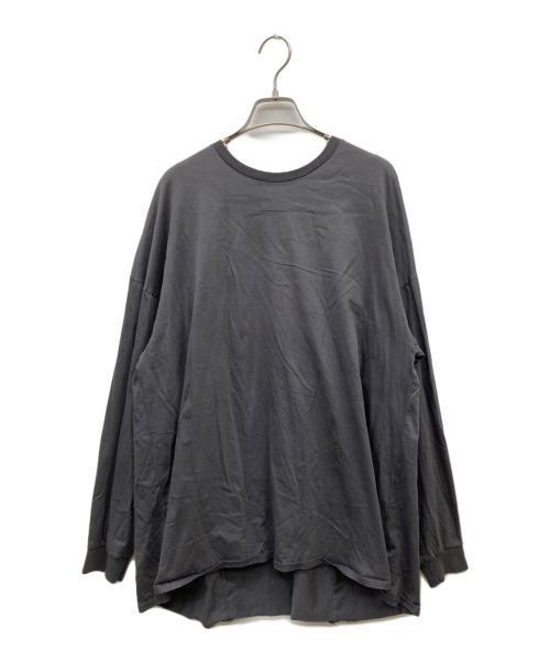 【新品未使用】YENN CURVE FORM LONG TEE GRAY 中古・古着通販】YENN (イエン) CURVE FORM LONG TEE グレー サイズ