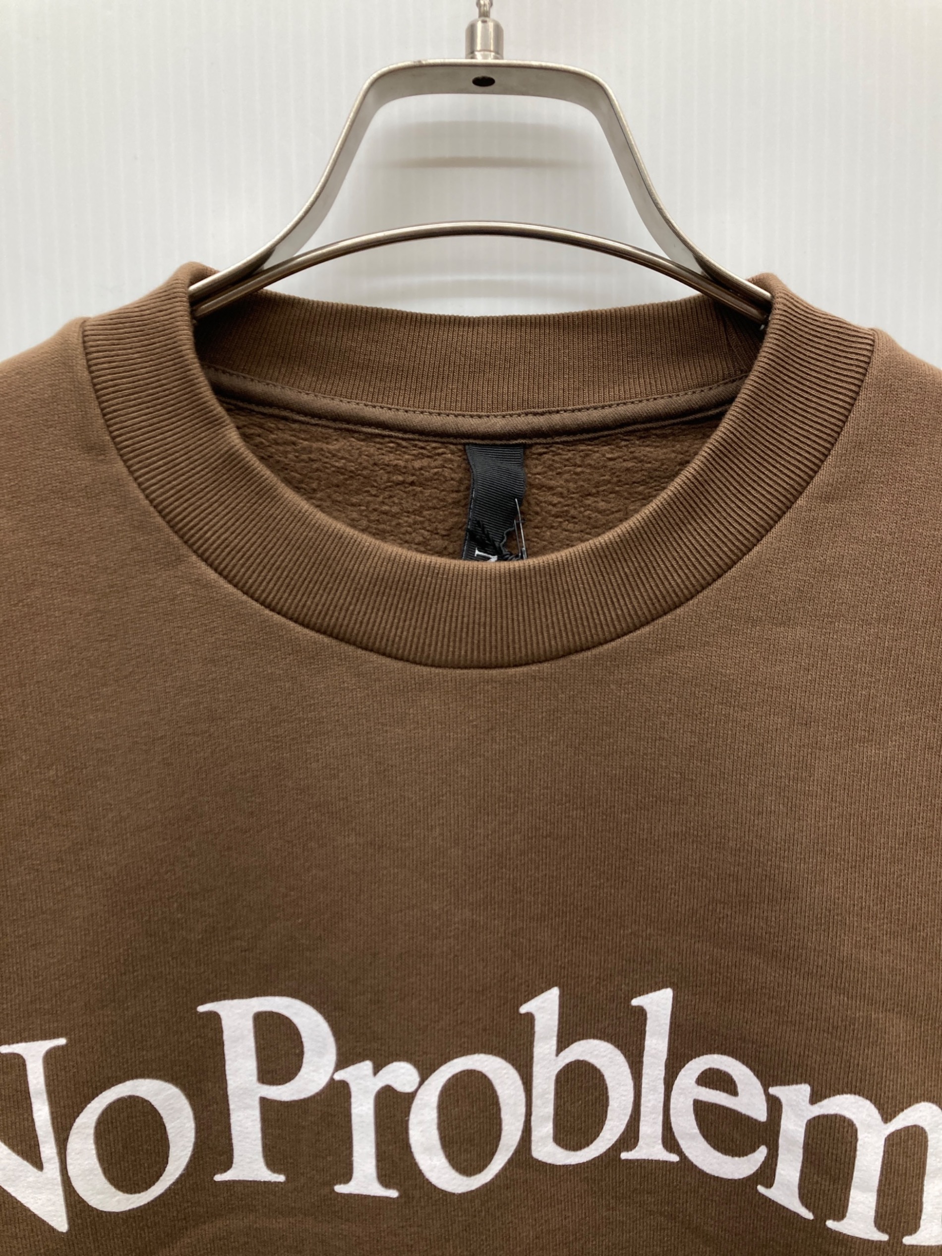 中古・古着通販】ARIES (アリーズ) No Problemo SWEATSHIRT ブラウン