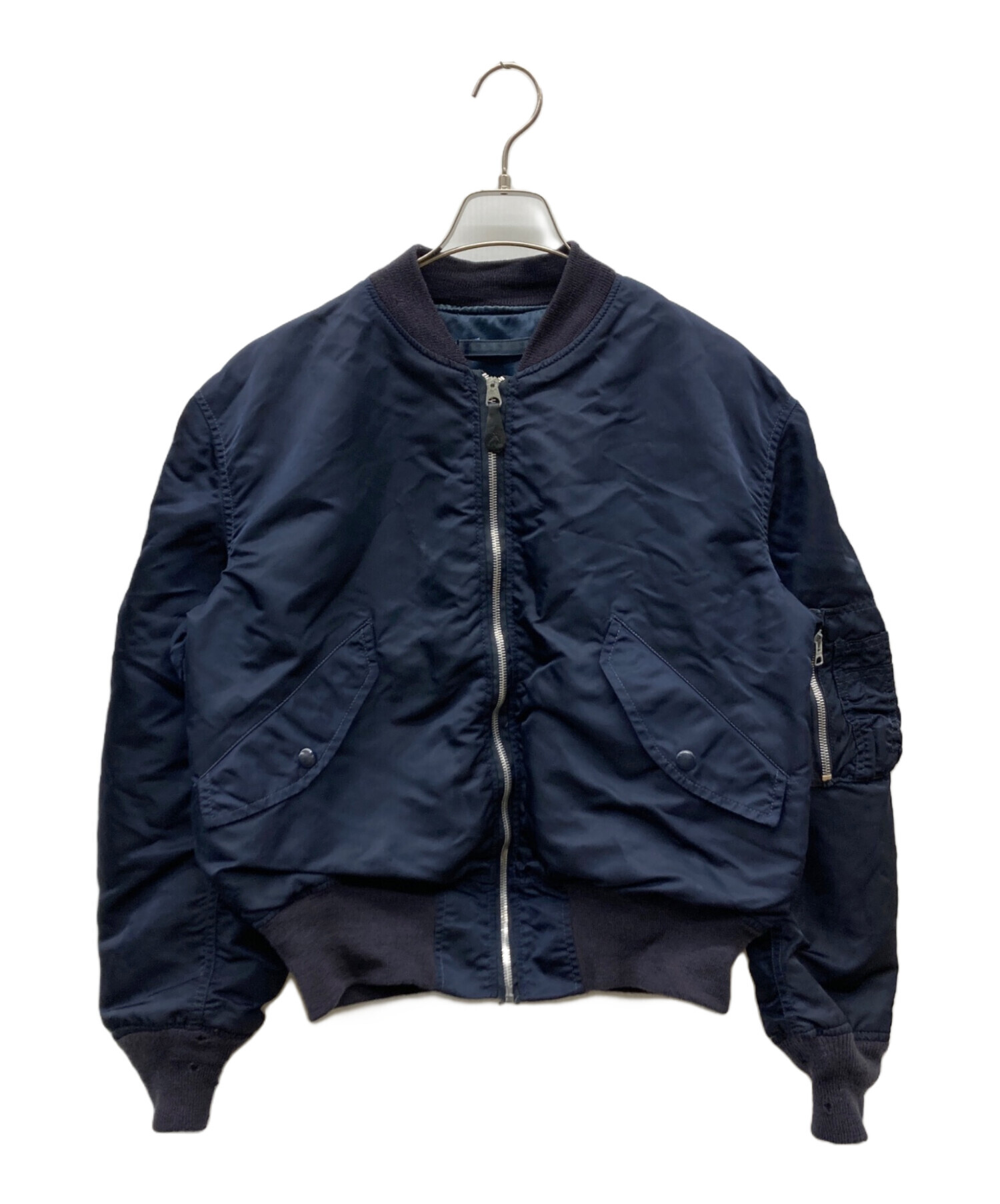 中古・古着通販】ALPHA (アルファ) 90s L-2B ジャケット ネイビー