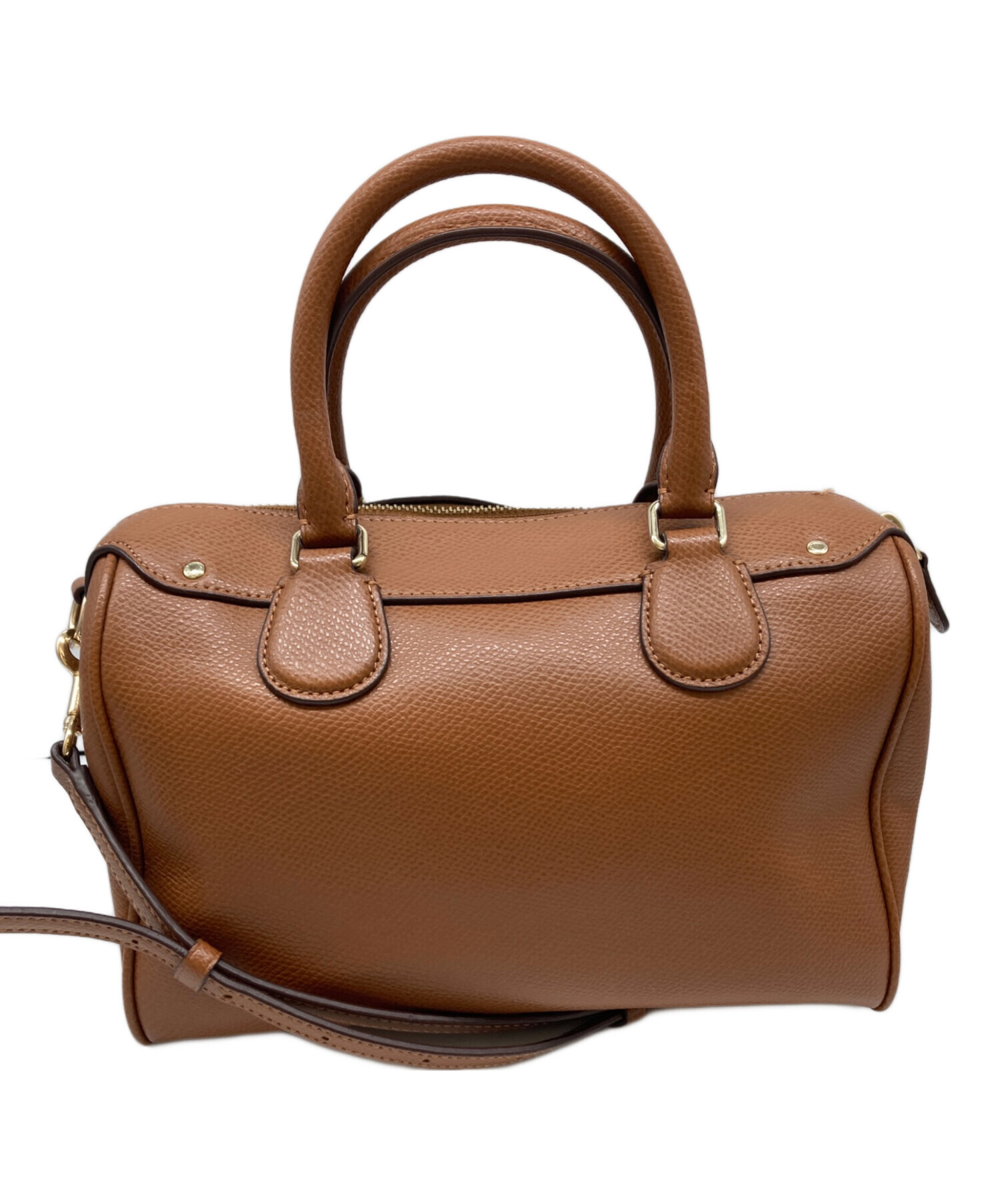 中古・古着通販】COACH (コーチ) 2WAYミニボストンバッグ ブラウン