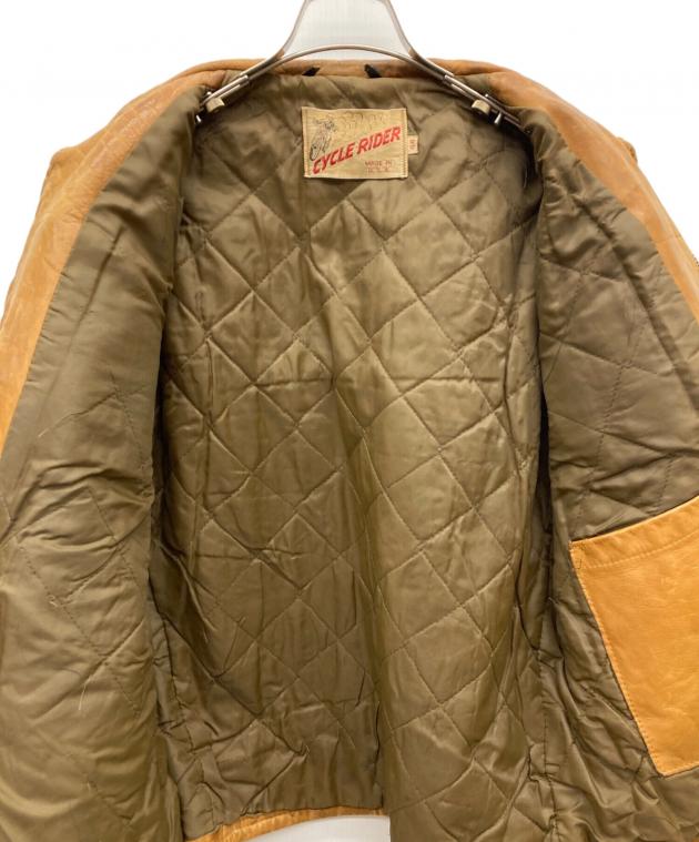 N*.様 60s 70s Schott CYCLE RIDER USA製 ライダ 中古・古着通販】Schott (ショット) 70s CYCLE RIDER シングル