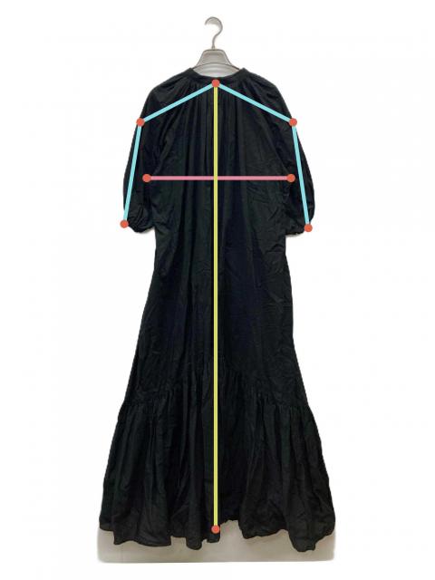 plage 38 完売品 中古・古着通販】Plage (プラージュ) ローンマキシワンピース ブラック