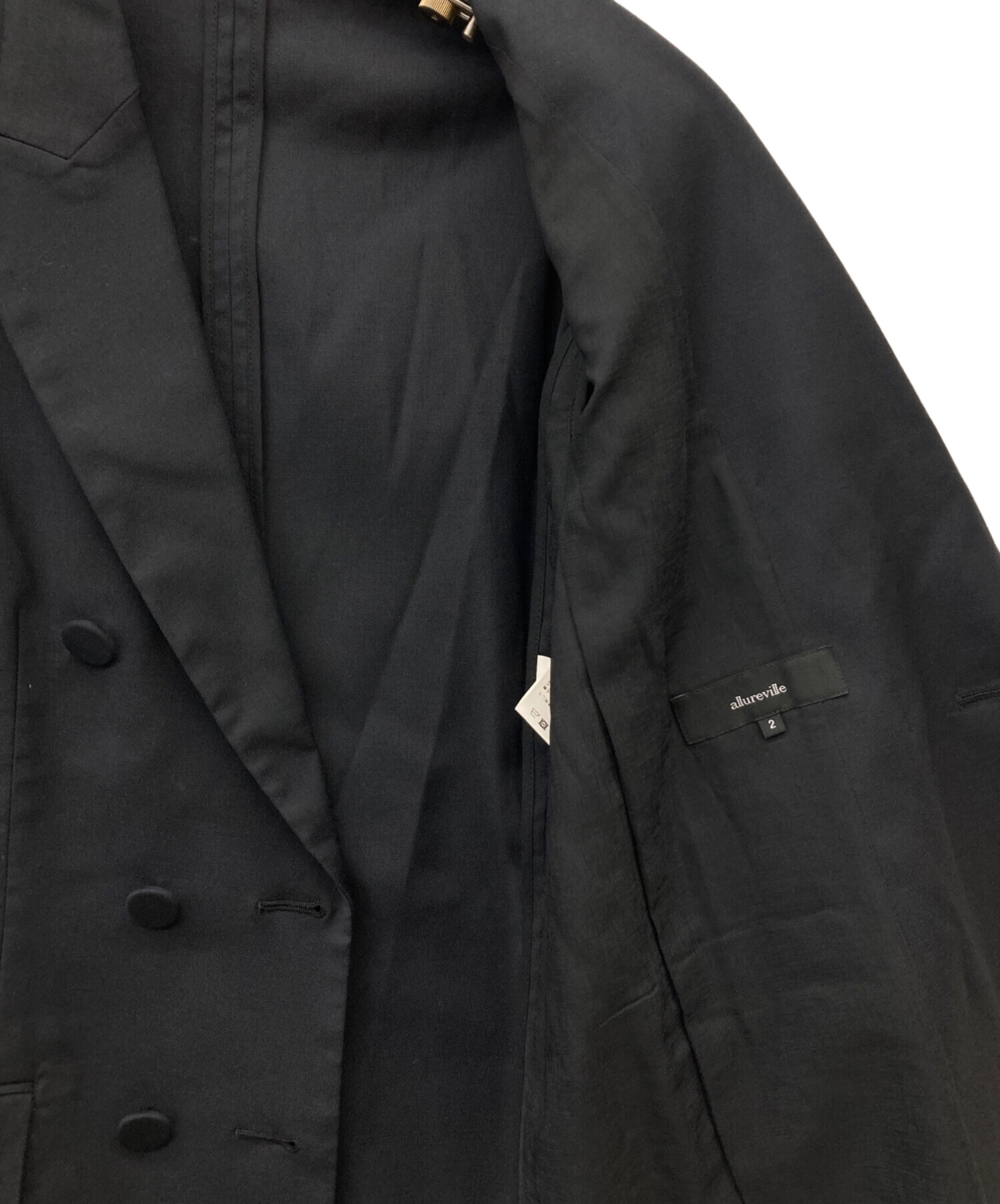 中古・古着通販】allureville (アルアバイル) リネンブレンドダブル 