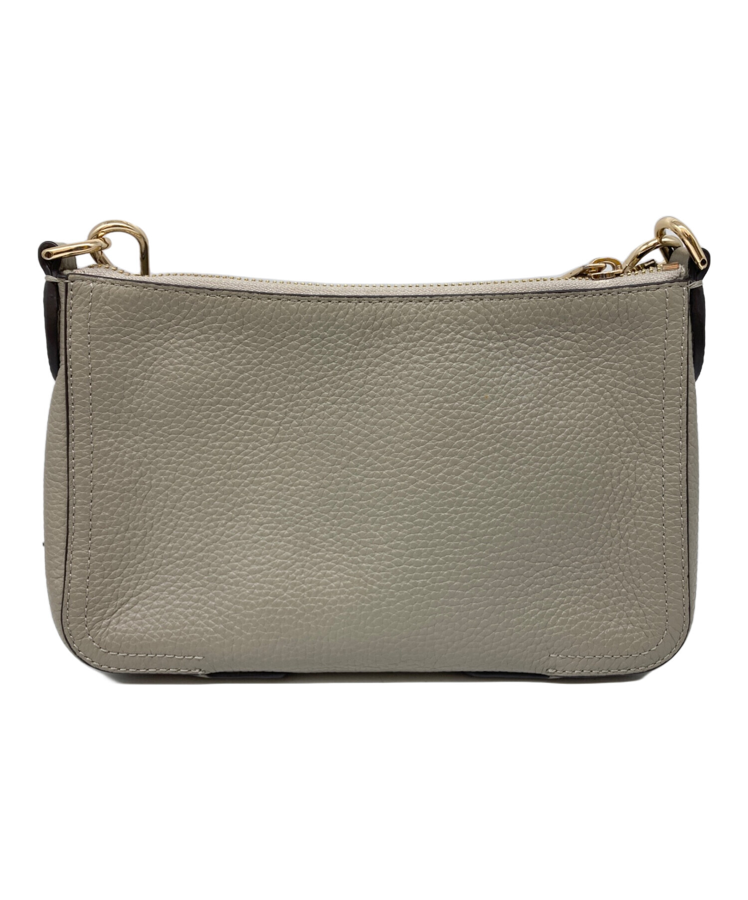 FURLA フルラ ショルダーバッグ アテナ グレー 中古・古着通販】FURLA (フルラ) アテナショルダーバッグ グレー