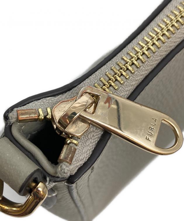 中古・古着通販】FURLA (フルラ) アテナショルダーバッグ グレー