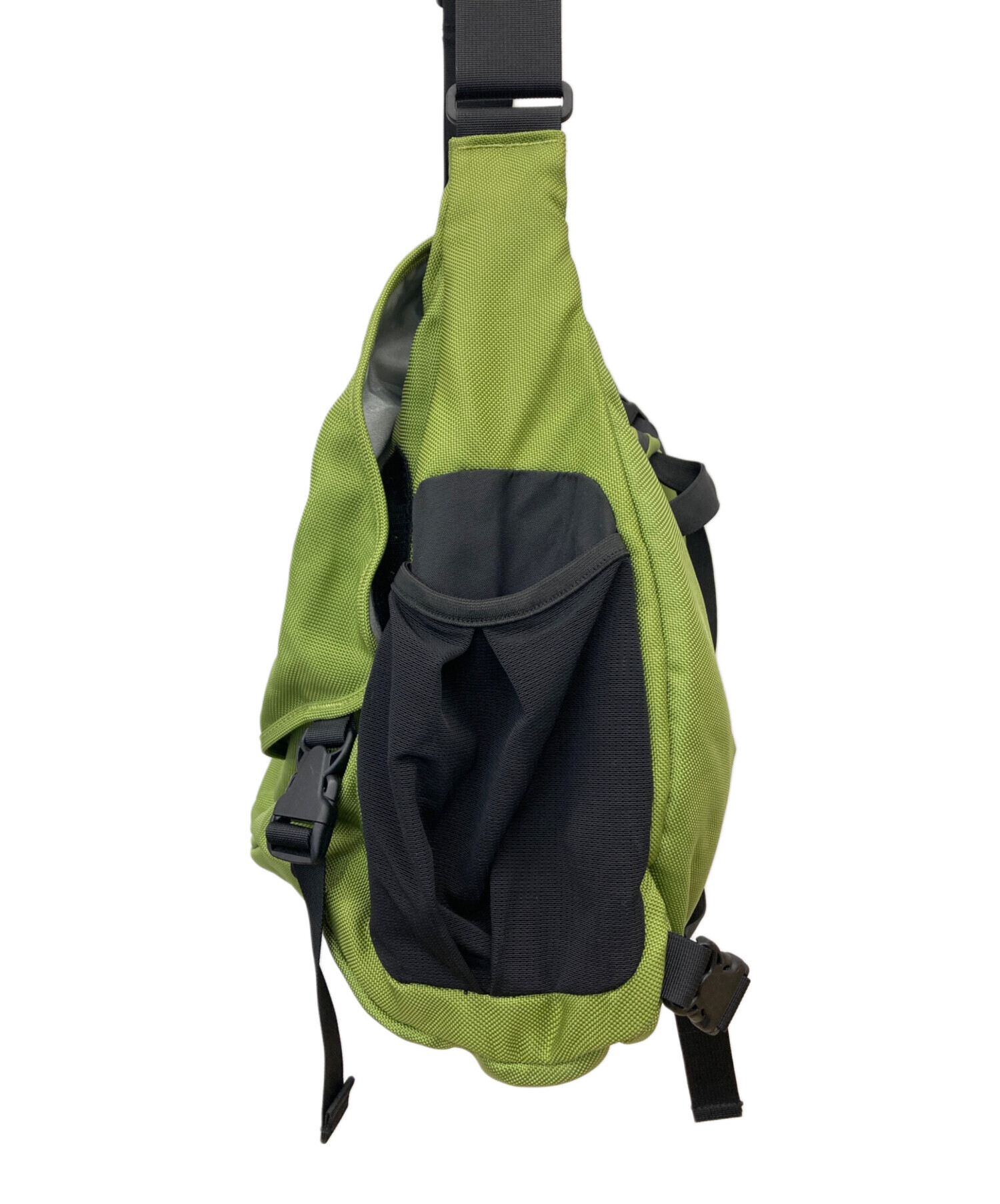 【希少】パタゴニア　メッセンジャーバッグ　リフレクター　ショルダー　グリーン 中古・古着通販】Patagonia (パタゴニア) 2wayメッセンジャーバッグ