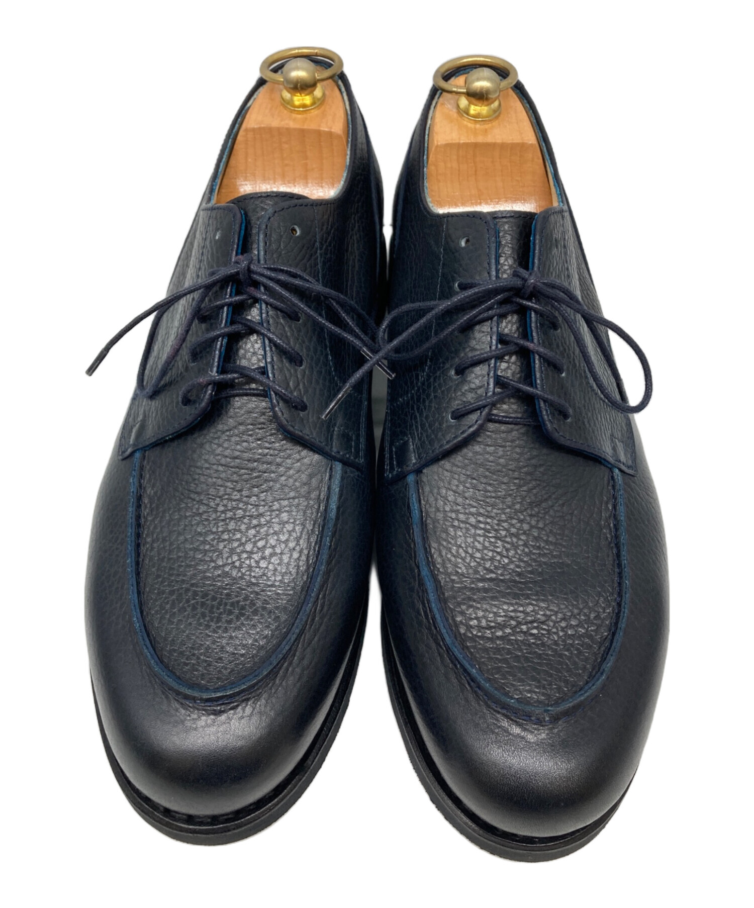 中古・古着通販】PARABOOT (パラブーツ) レザーシューズ ネイビー