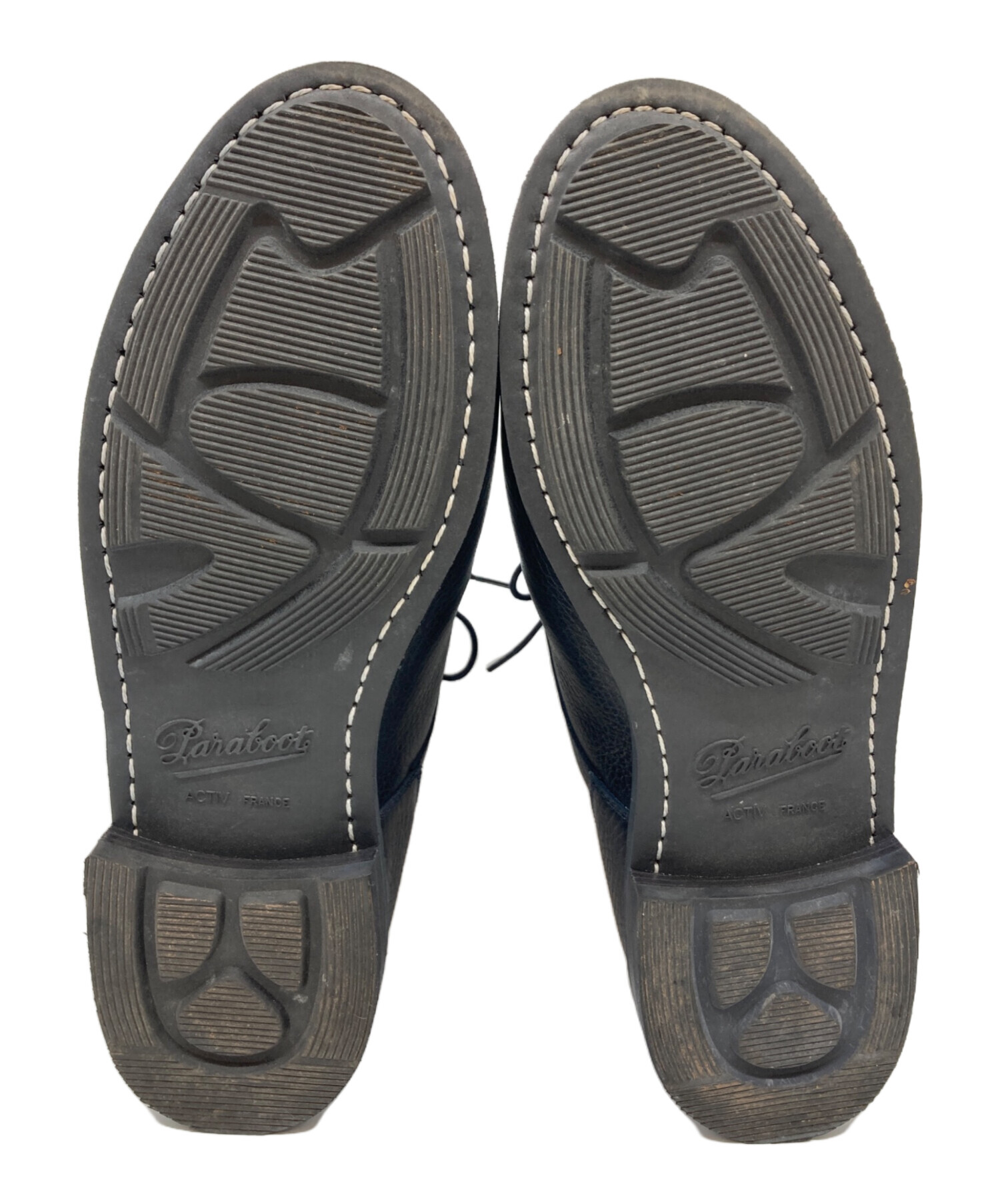 中古・古着通販】PARABOOT (パラブーツ) レザーシューズ ネイビー