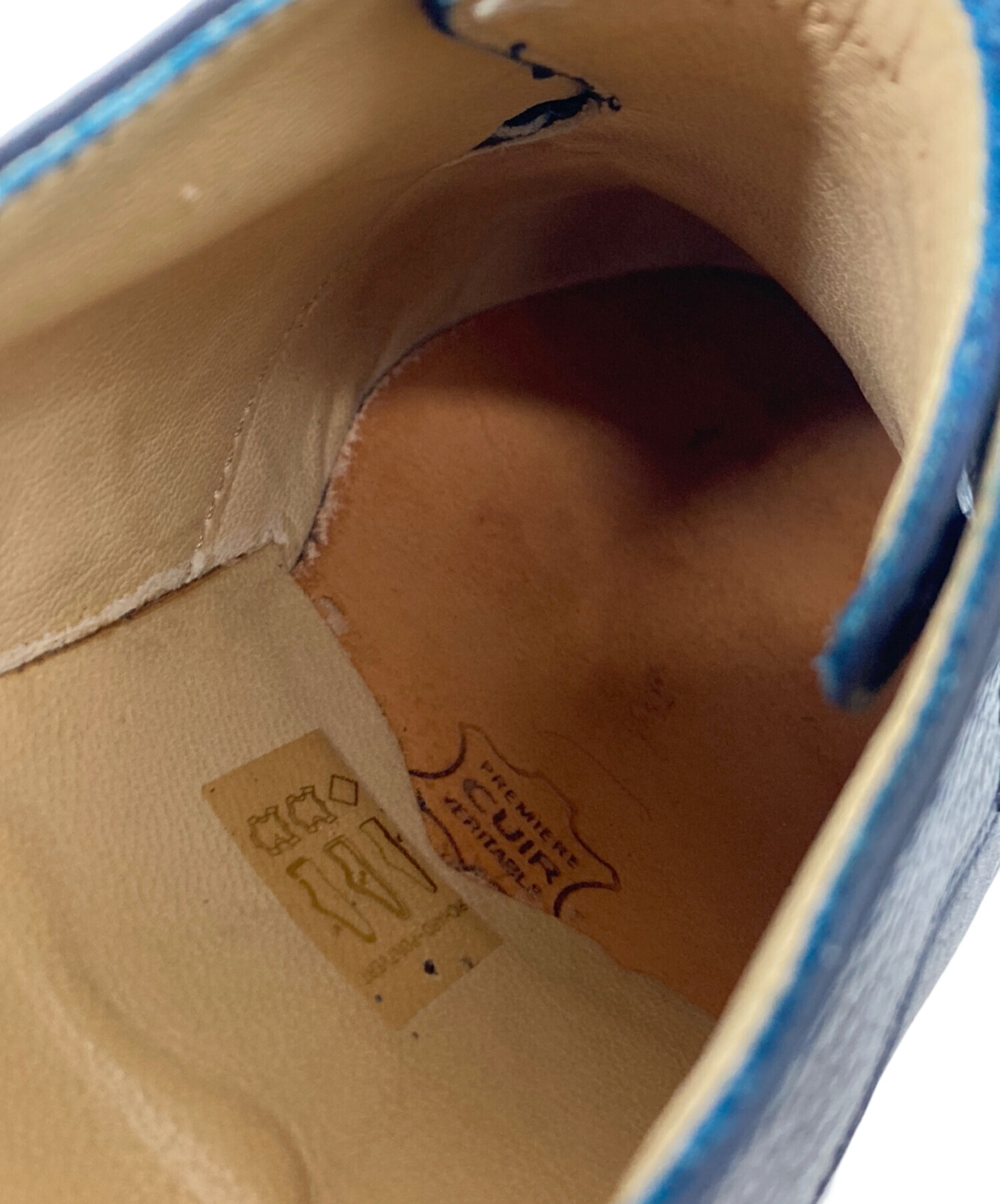 中古・古着通販】PARABOOT (パラブーツ) レザーシューズ ネイビー