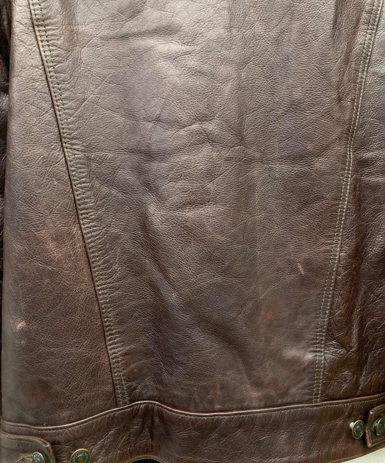中古・古着通販】GAP BLUE JEANS (ギャップブルージーンズ) 3rd レザー