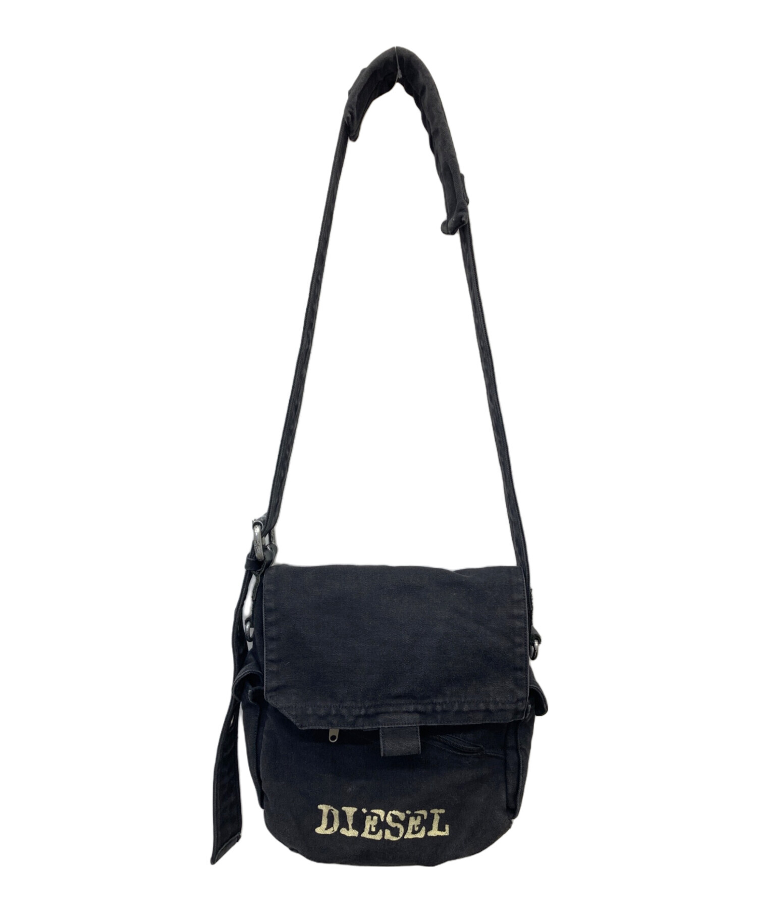 中古・古着通販】DIESEL (ディーゼル) キャンバスショルダーバッグ
