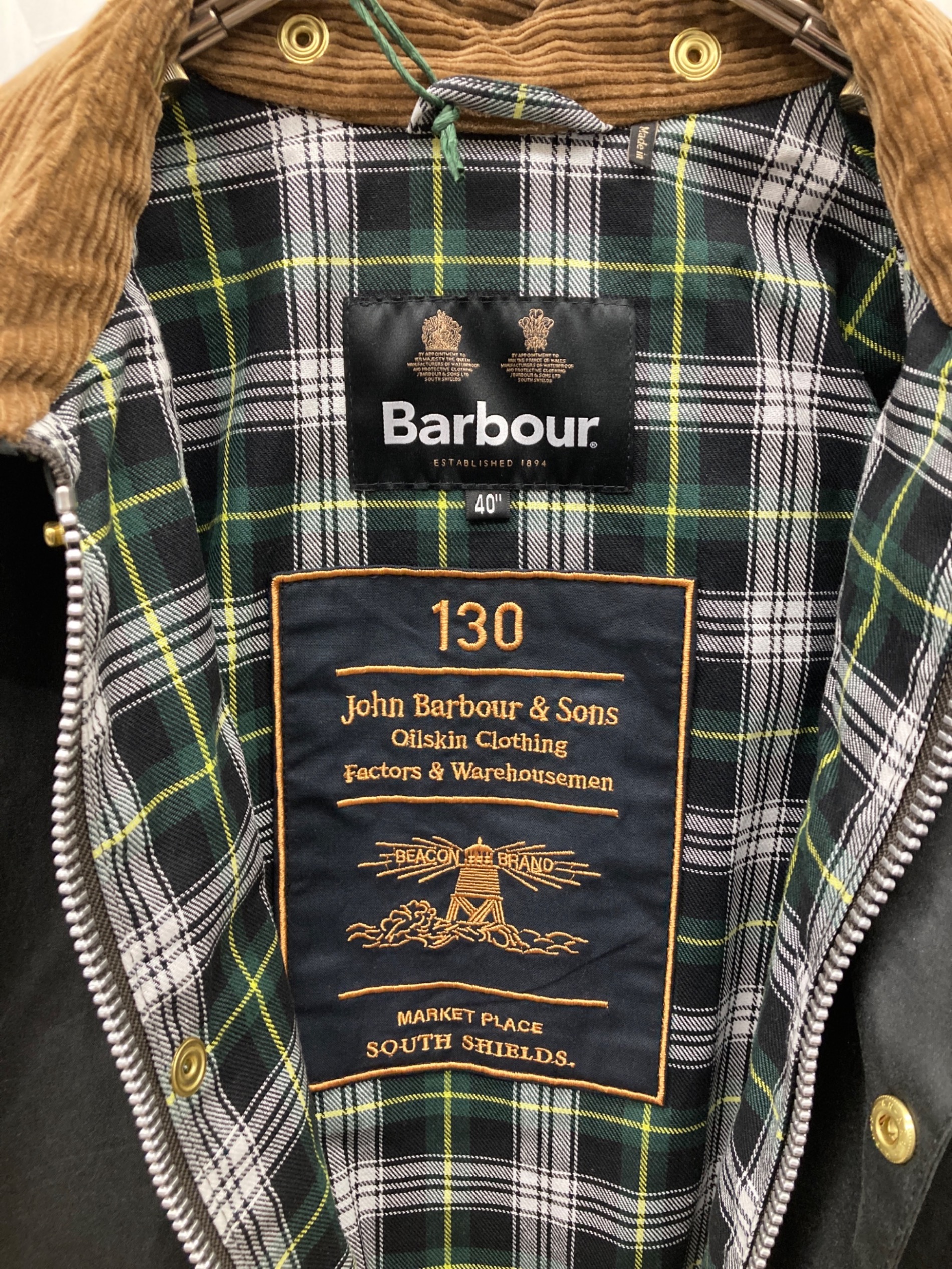中古・古着通販】Barbour (バブアー) TRANSPORT ワックス コットン