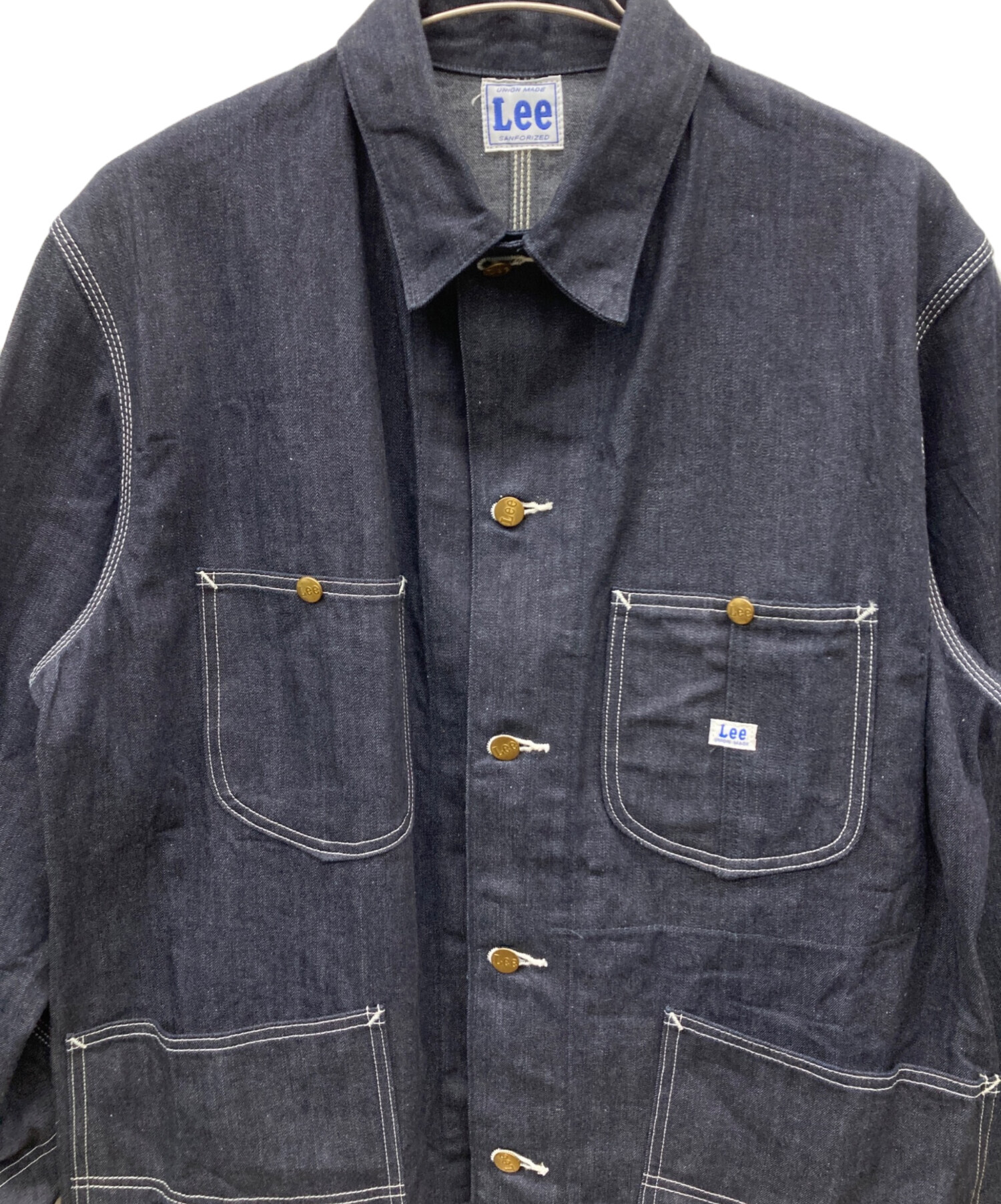 中古・古着通販】LEE (リー) DUNGAREES カバーオール インディゴ