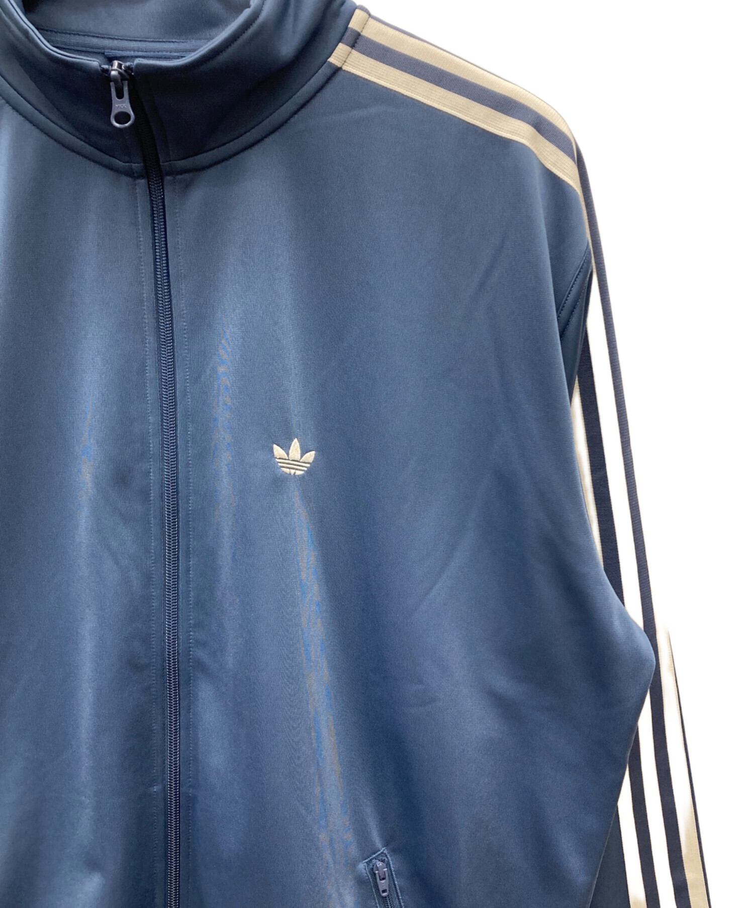 新品未使用　 トラックジャケット 中古・古着通販】adidas (アディダス) トラックジャケット ブルー