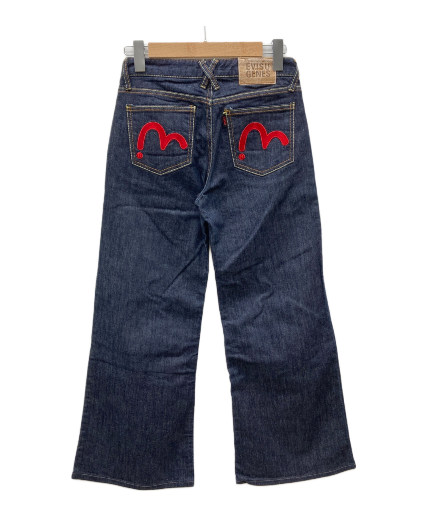中古・古着通販】EVISU (エヴィス) カモメ刺繍デニムパンツ ネイビー