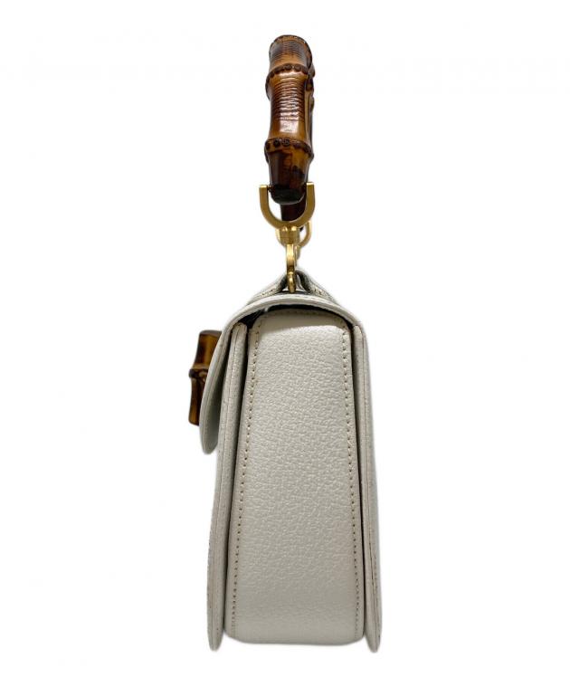 中古・古着通販】GUCCI (グッチ) バンブー2WAY スモールバッグ