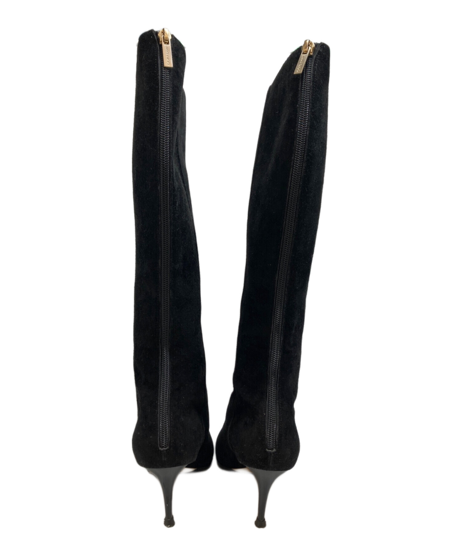 中古・古着通販】JIMMY CHOO (ジミーチュウ) ロングブーツ ブラック