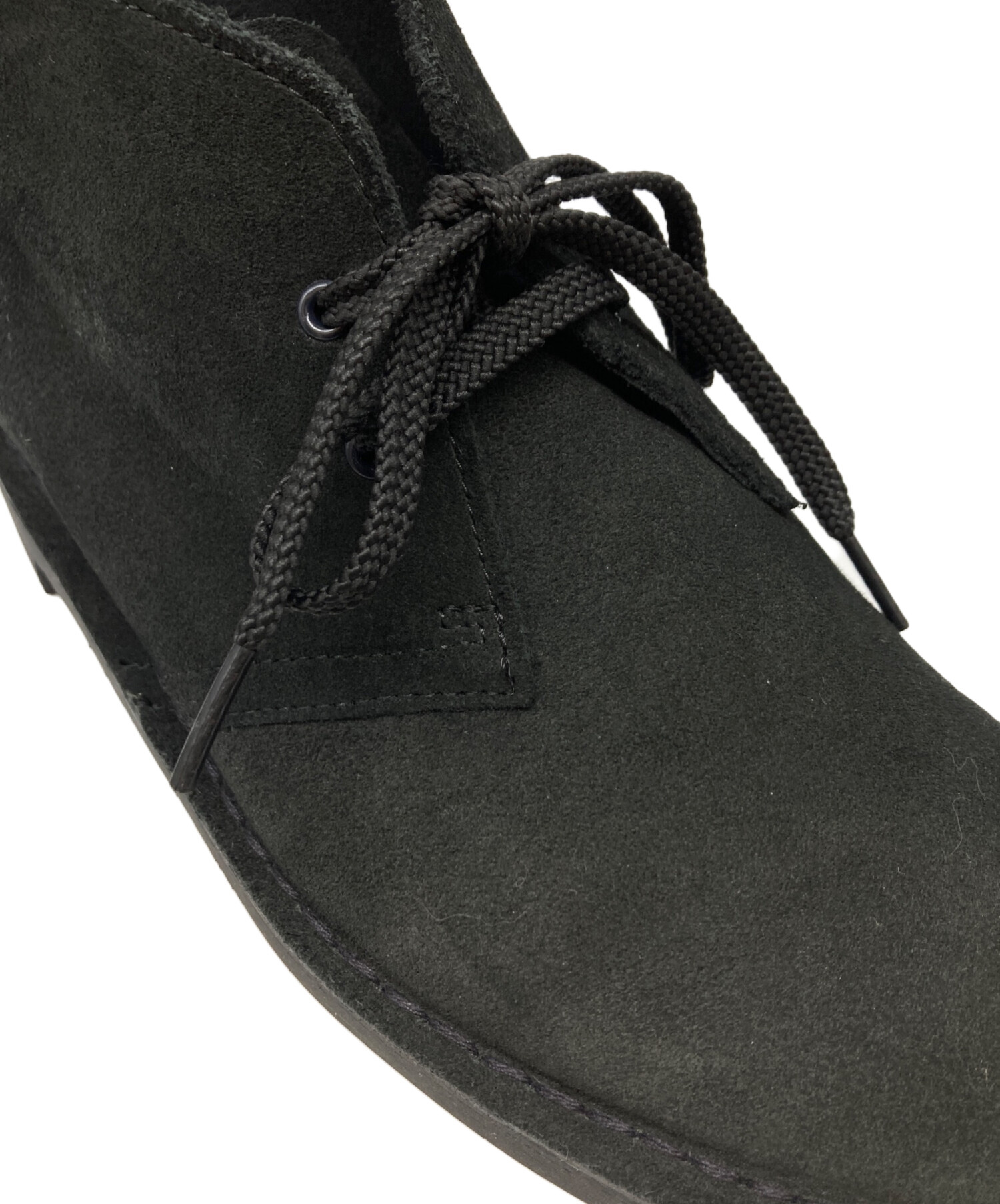 中古・古着通販】CLARKS (クラークス) ワラビーシューズ ブラック