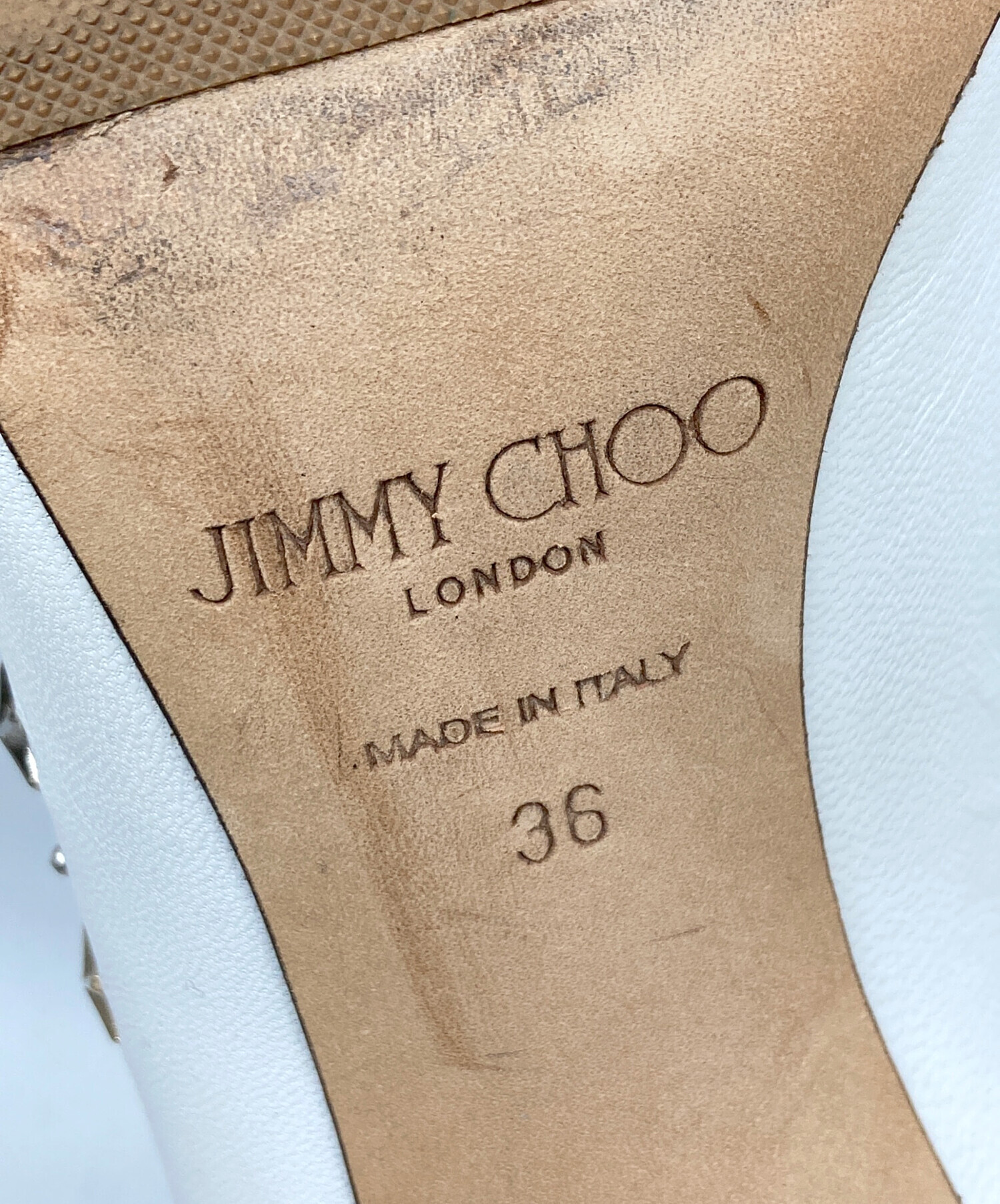 中古・古着通販】JIMMY CHOO (ジミーチュウ) スタースタッズパンプス