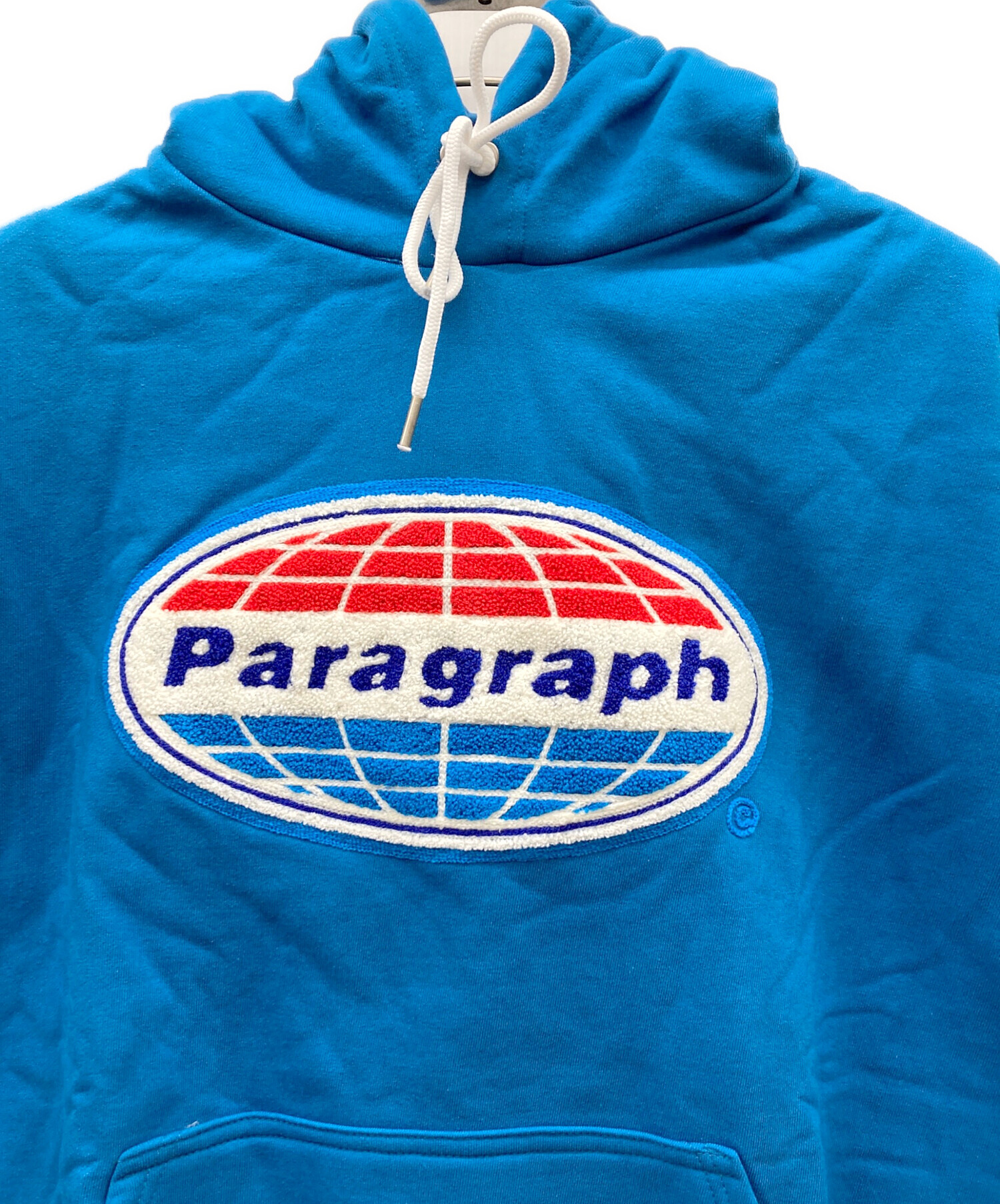 中古・古着通販】Paragraph (パラグラフ) ロゴパーカー ブルー サイズ