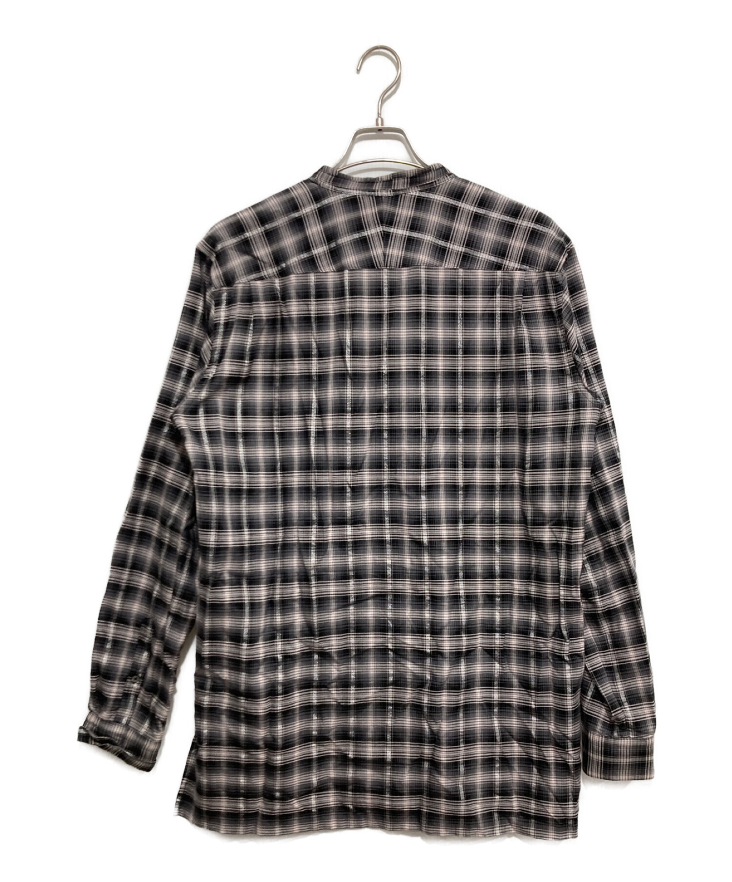 中古・古着通販】DAIRIKU (ダイリク) リボンタイチェックシャツ