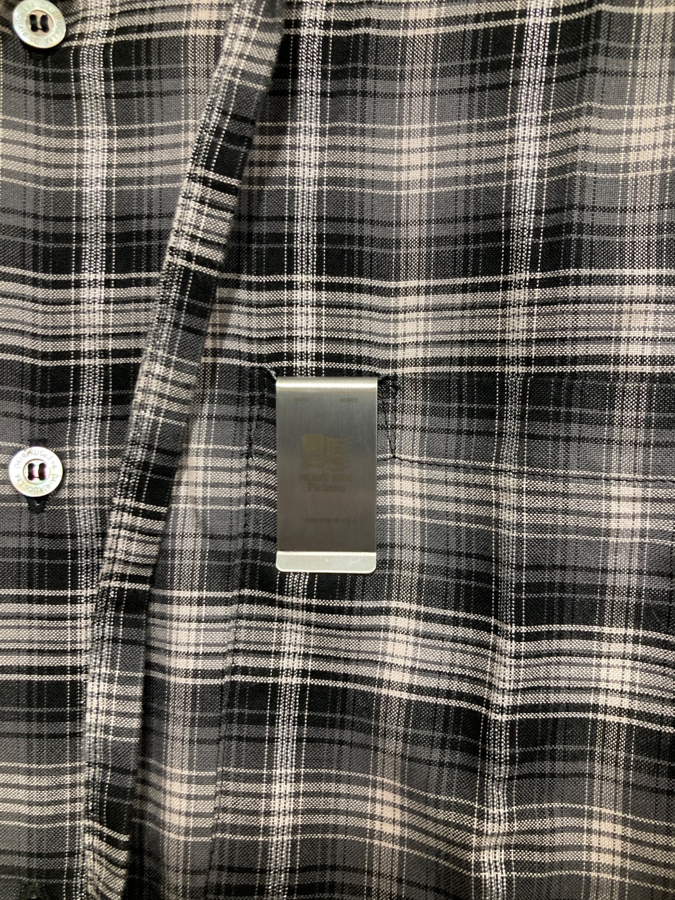 中古・古着通販】DAIRIKU (ダイリク) リボンタイチェックシャツ