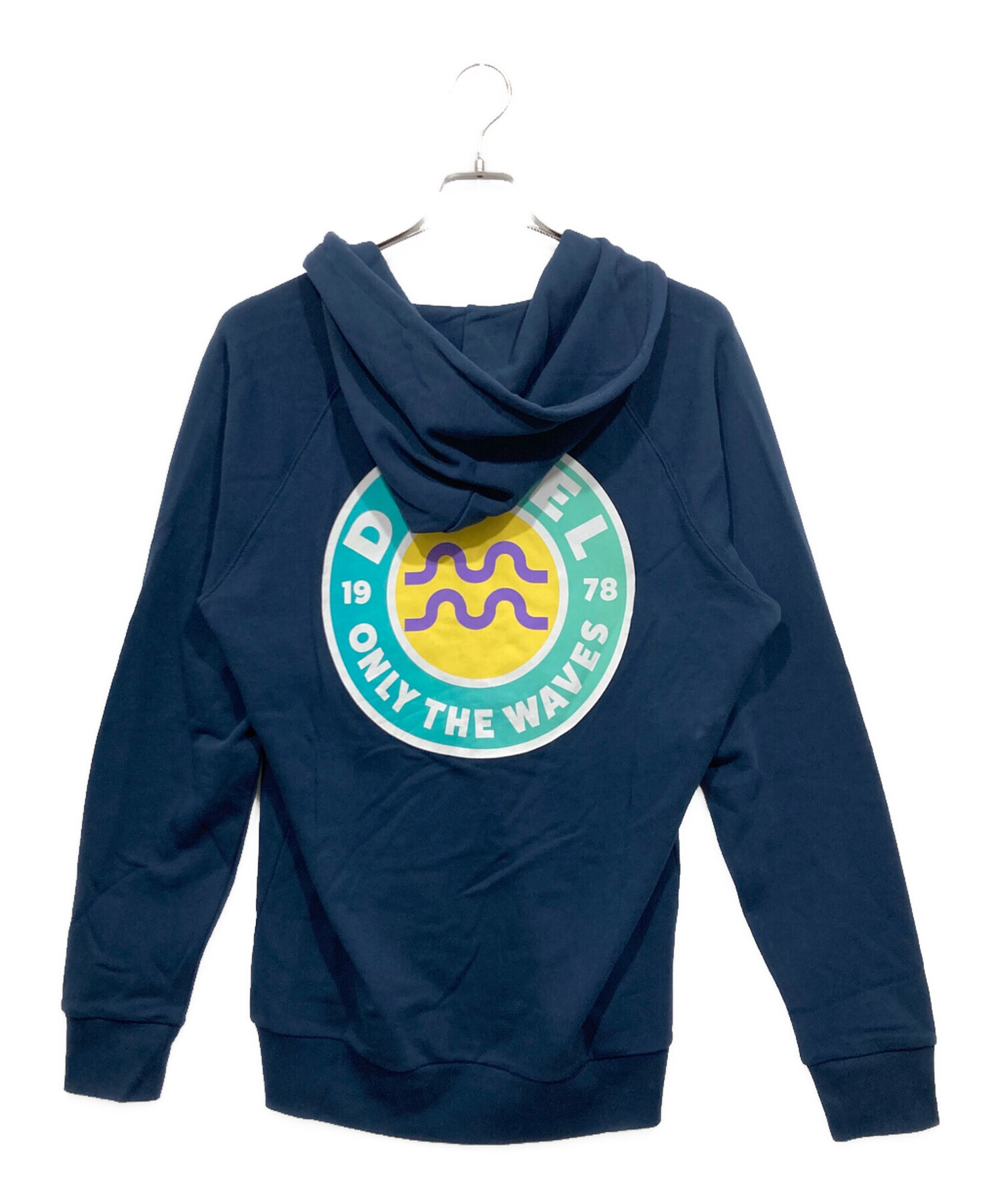 中古・古着通販】DIESEL (ディーゼル) バックプリントジップパーカー 