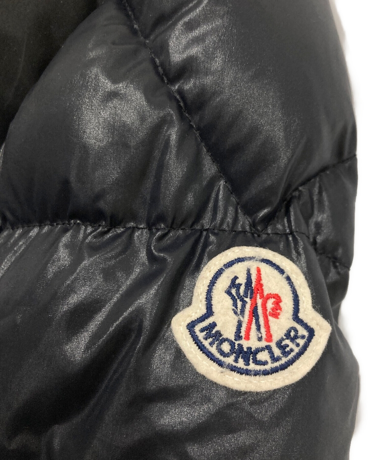 中古・古着通販】MONCLER (モンクレール) ダウンジャケット ブラック