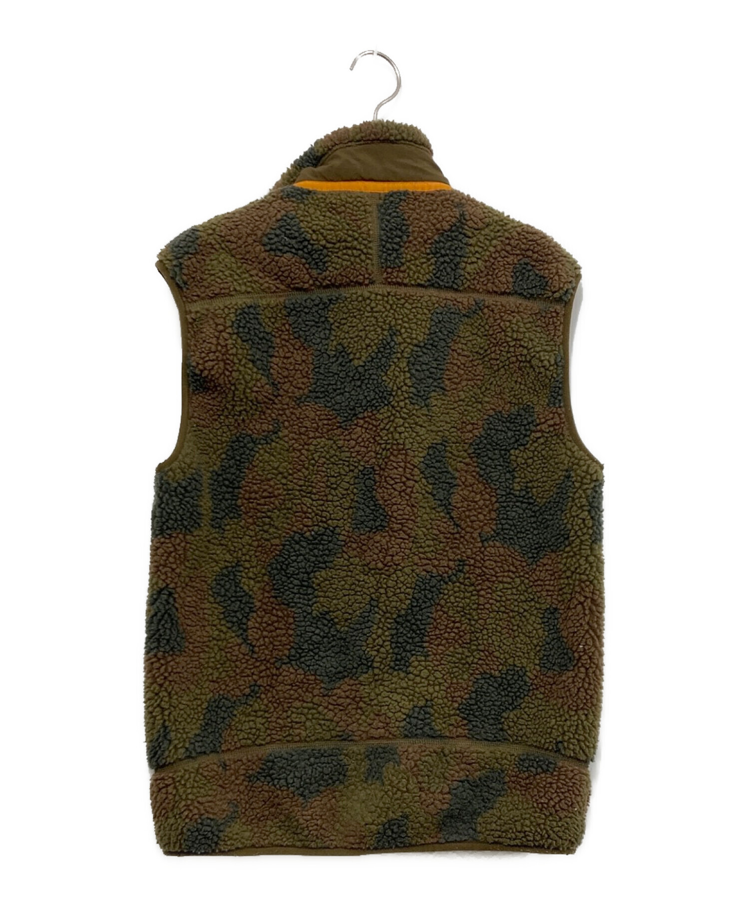 patagonia フリースベスト Sサイズ クリーム/オリーブ Patagonia フリースベスト Sサイズ オリーブ patagonia フリースベスト