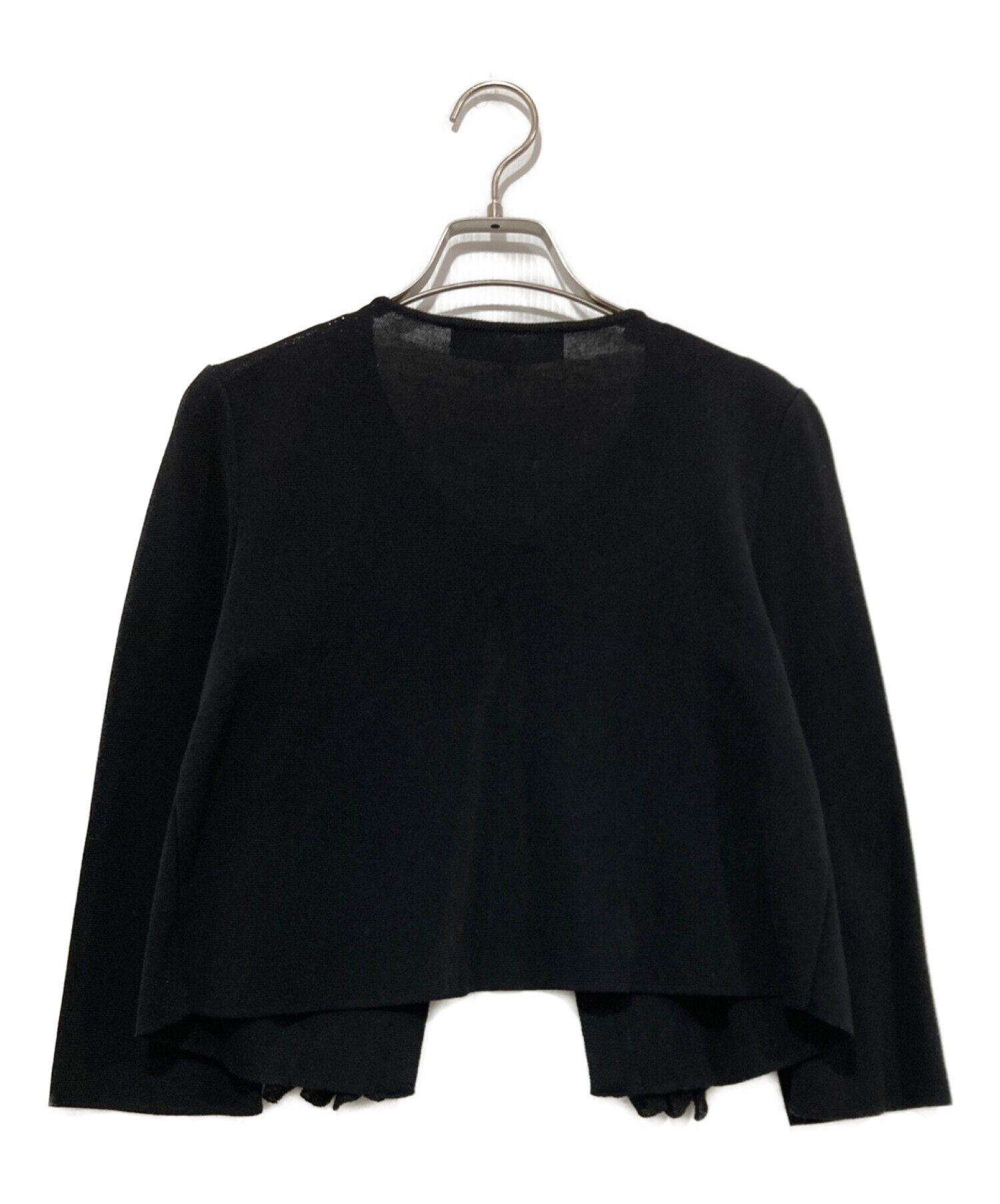 新品 エムズグレイシー カーディガン 黒 40 新品 未使用) M'S GRACY