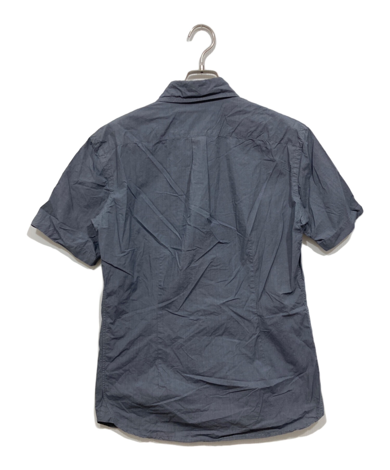 中古・古着通販】KOLOR (カラー) 半袖シャツ グレー サイズ:2 