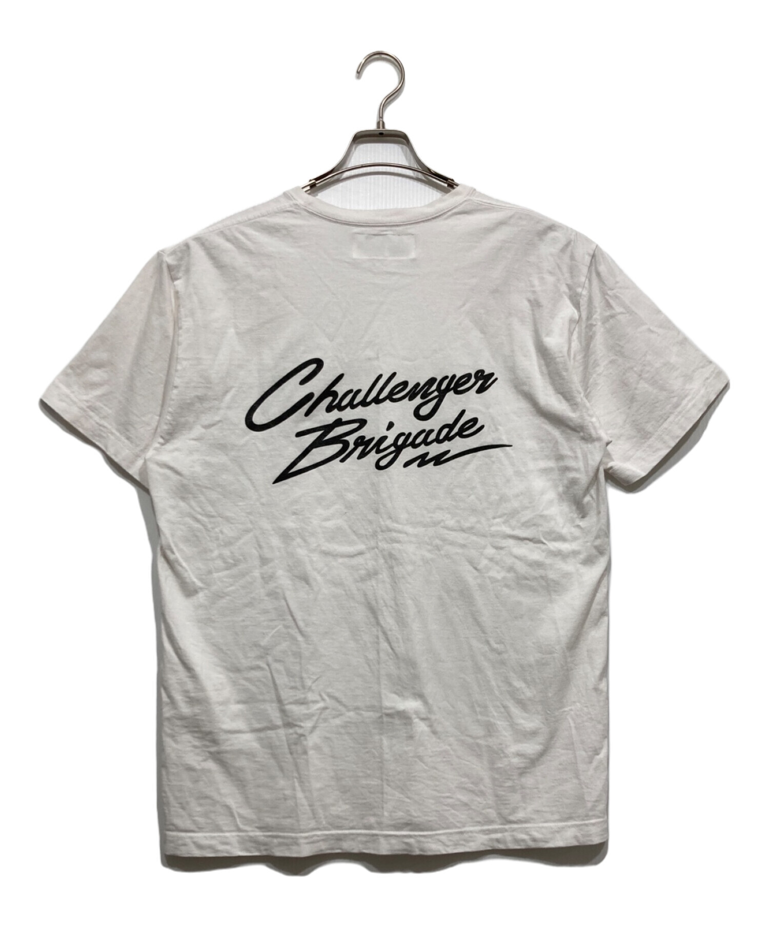 中古・古着通販】CHALLENGER (チャレンジャー) SIGNATURE Tee ホワイト 