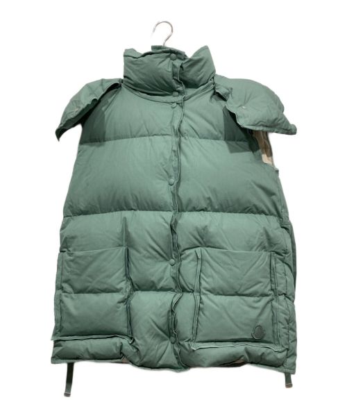 中古・古着通販】MONCLER (モンクレール) BATTY ダウンベスト グリーン