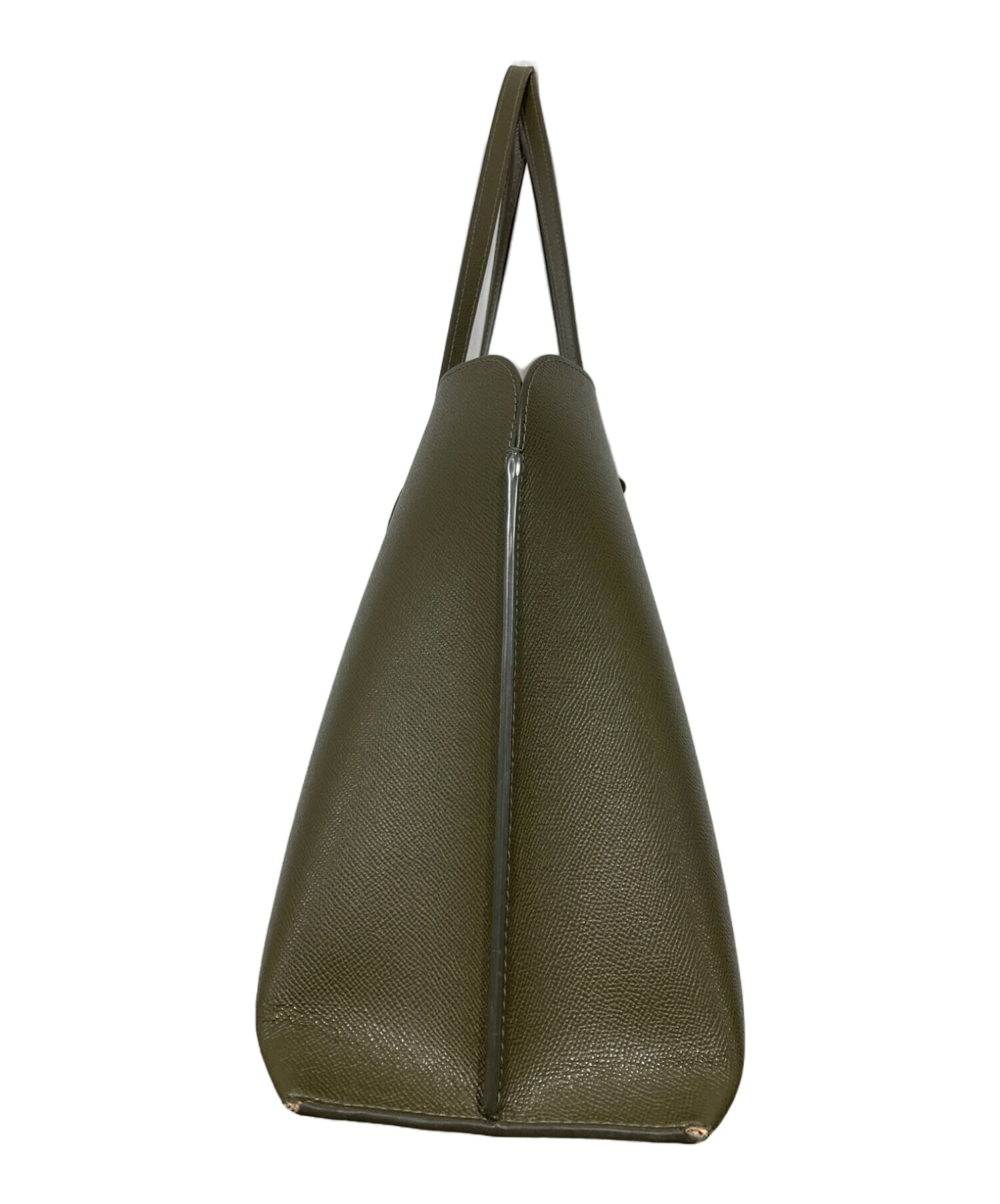 新作　フルラ ヴィットリア　トートバッグ　グリーン 中古・古着通販】FURLA (フルラ) VITTORIA TOTEBAG グリーン｜ブランド