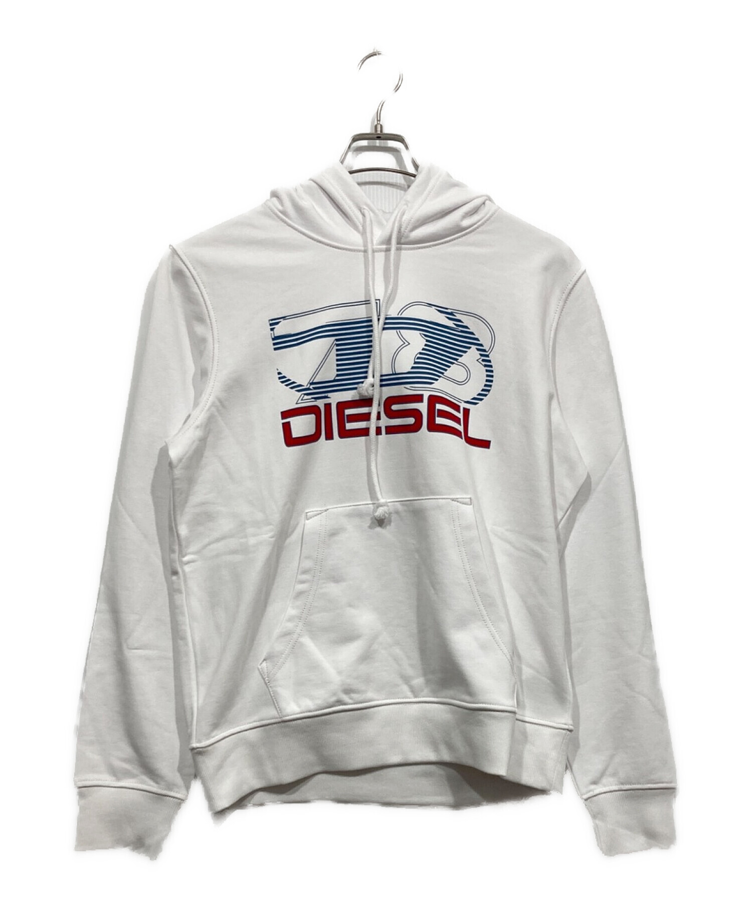 中古・古着通販】DIESEL (ディーゼル) ロゴプリントパーカー