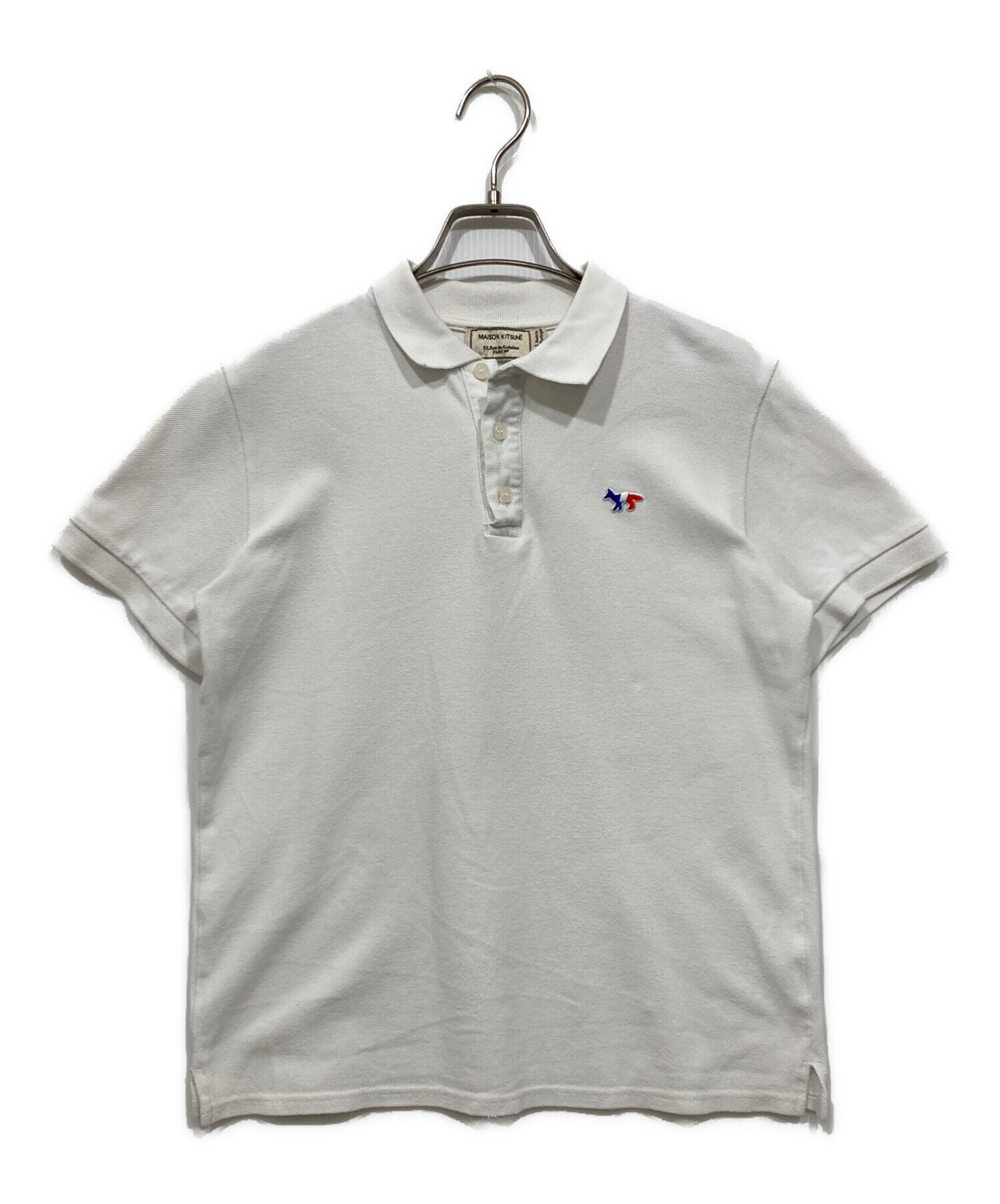 中古・古着通販】MAISON KITSUNE (メゾンキツネ) FOX POLO ホワイト 