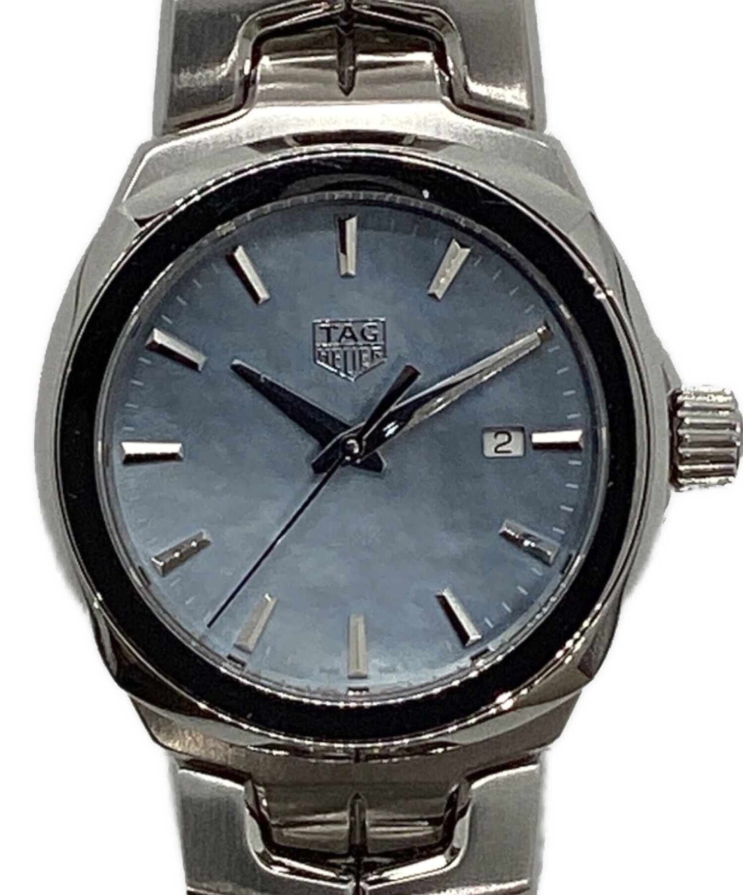 TAGHEUERタグホイヤー リンク デイト WT5111 自動巻き メンズ中古 中古・古着通販】TAG Heuer (タグホイヤー) リンク デイト｜ブランド