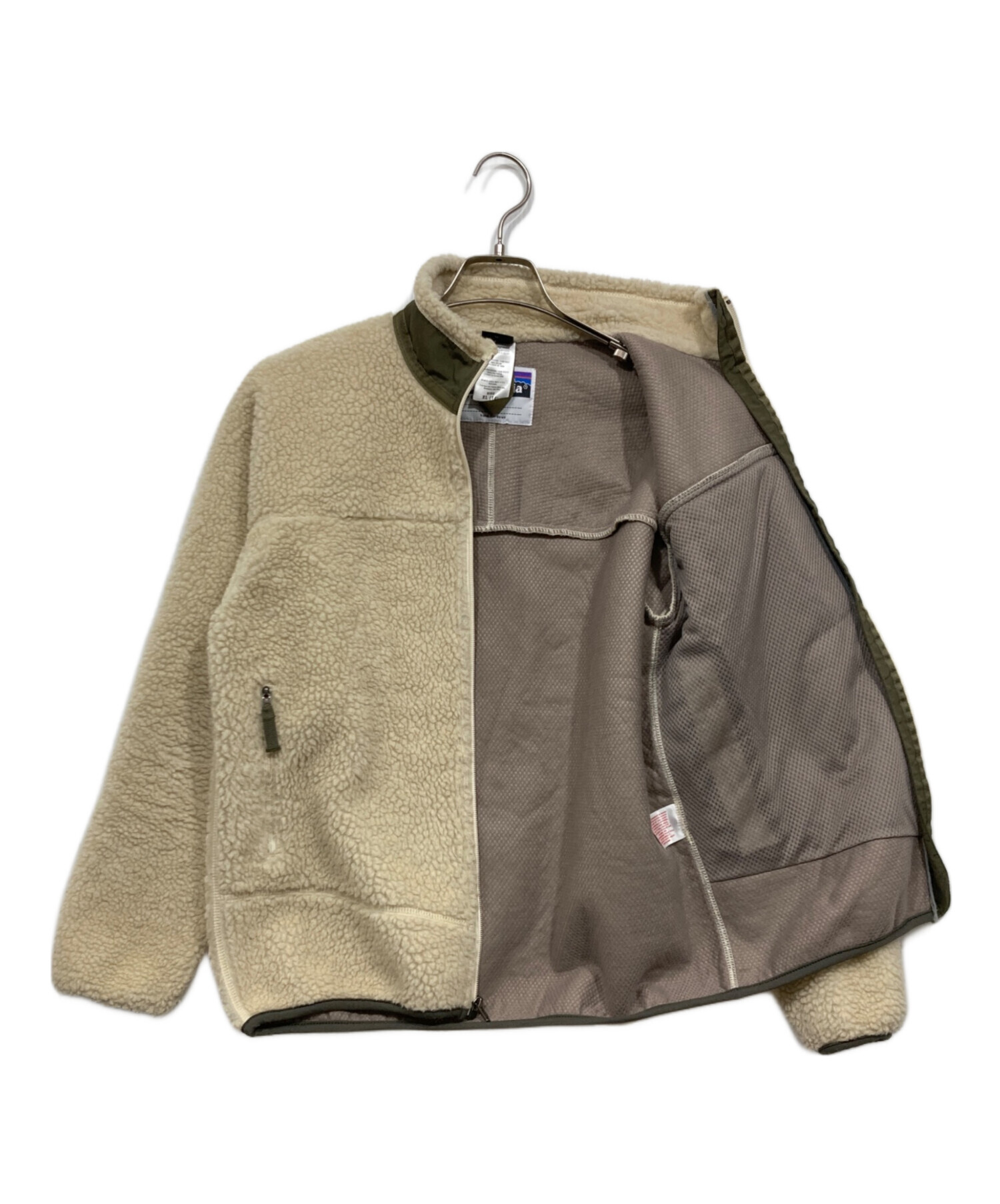 patagonia フリースジャケット ベージュ レトロX ジャケット