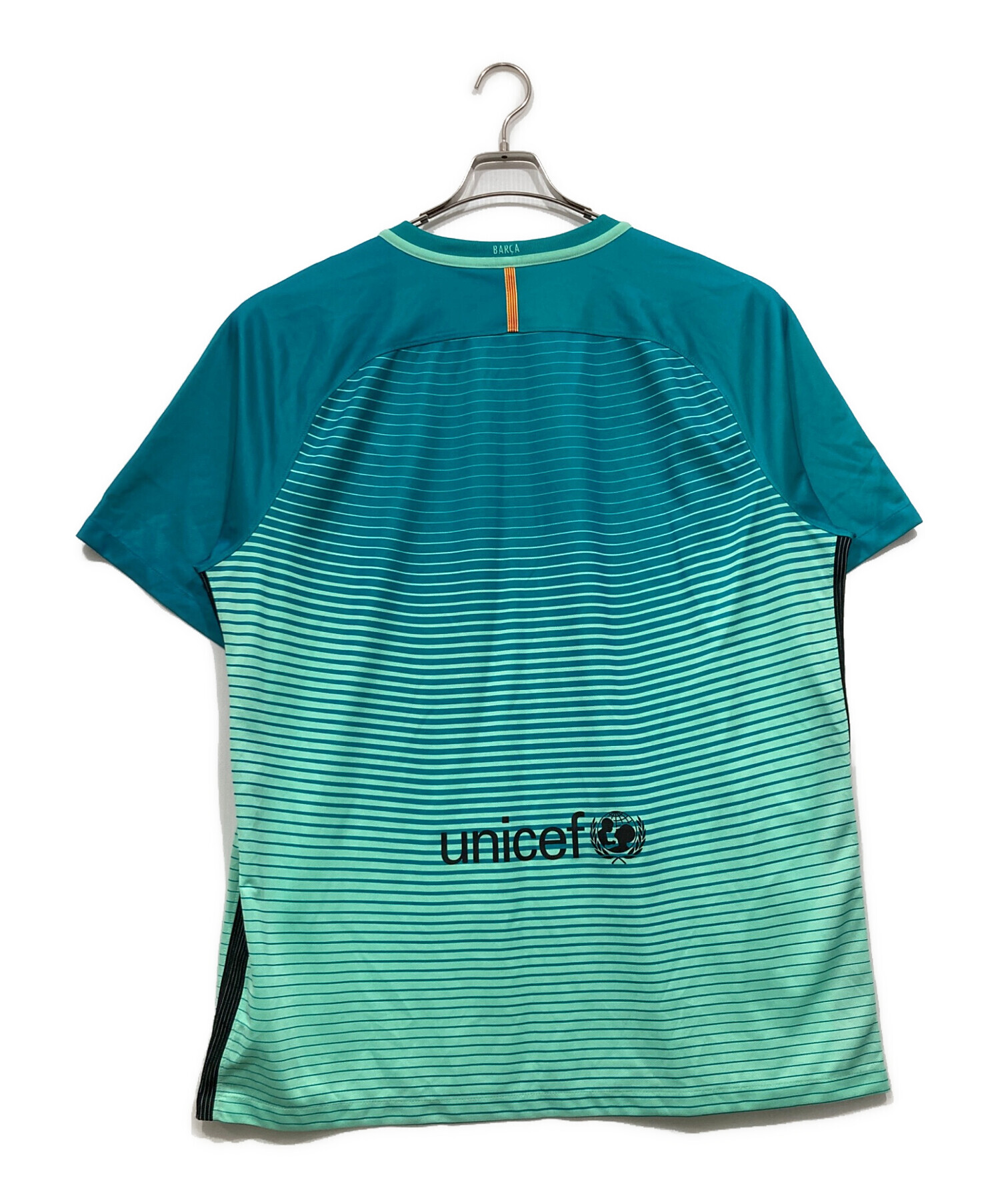 中古・古着通販】NIKE (ナイキ) サッカーユニフォーム グリーン サイズ