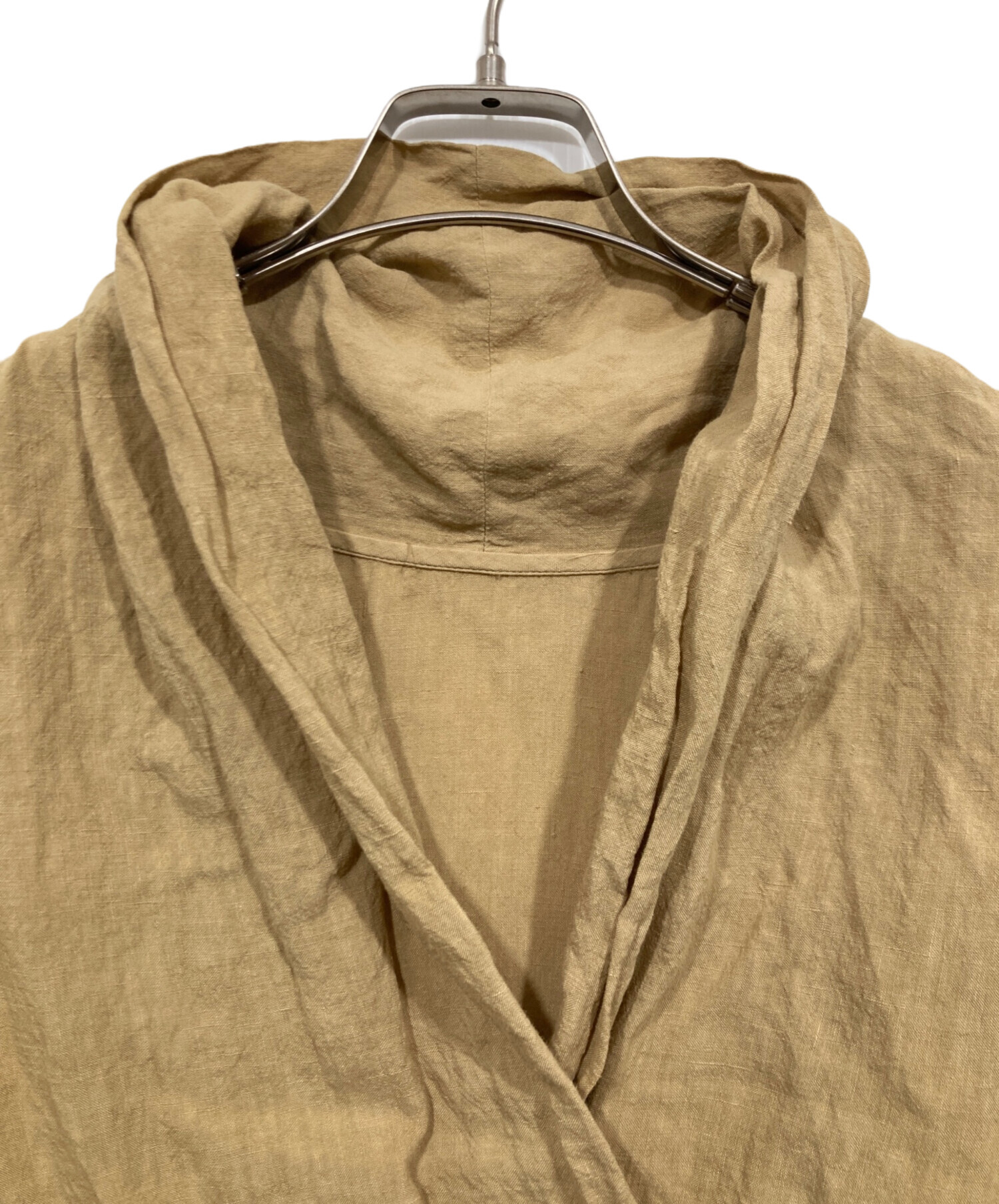 中古・古着通販】nest Robe (ネストローブ) リネンカシュクール 中古・古着通販】nest Robe (ネストローブ) リネンカシュクール