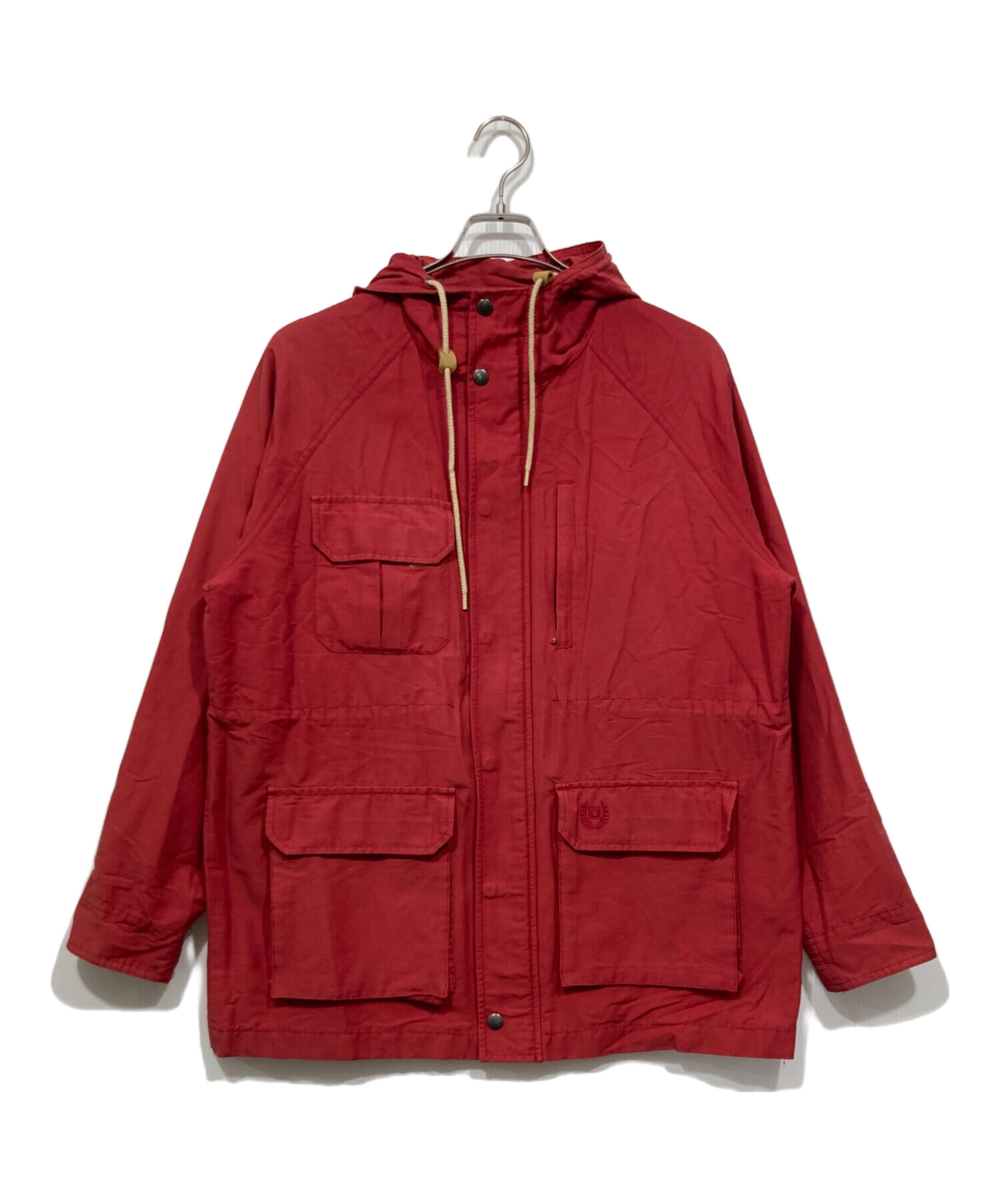 中古・古着通販】CHAPS (チャップス) マウンテンパーカー レッド 