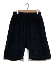中古・古着通販】jieda (ジエダ) GEOMETRIC PILE WIDE SHORTS ブラック 